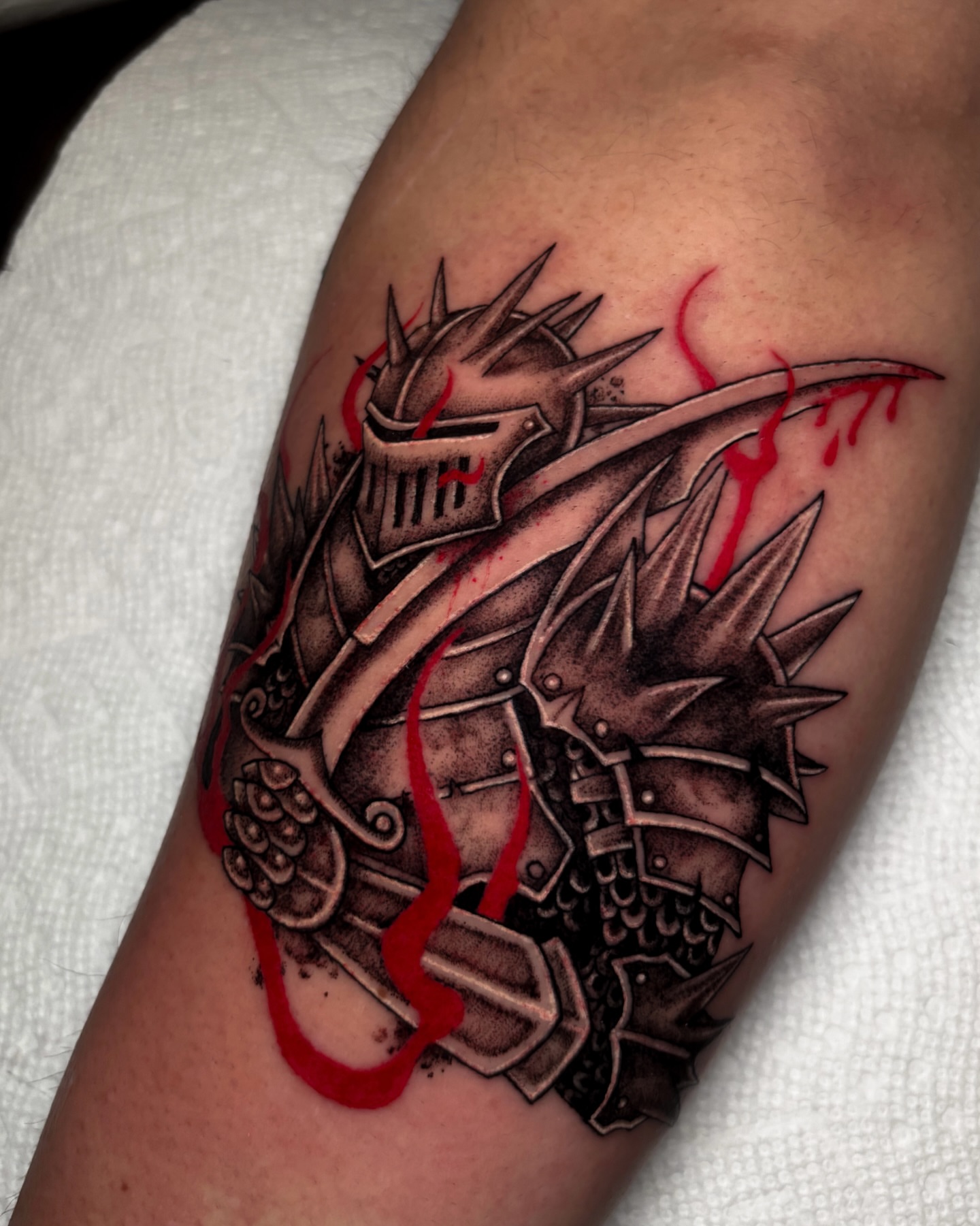 Tattoo by @sal.the.stabber — black_and_grey