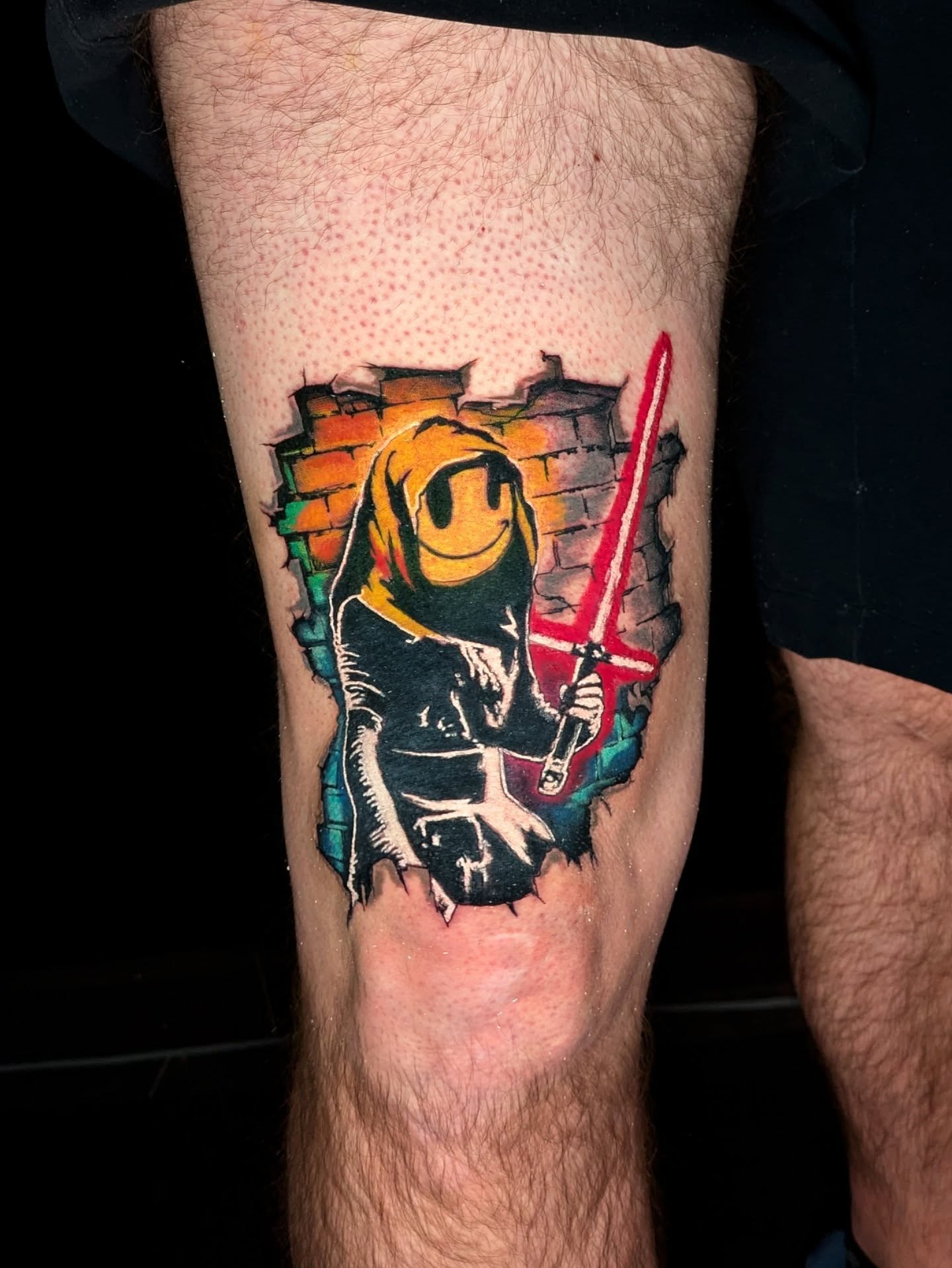 Tattoo by @beebe_artistry — dotwork, realism