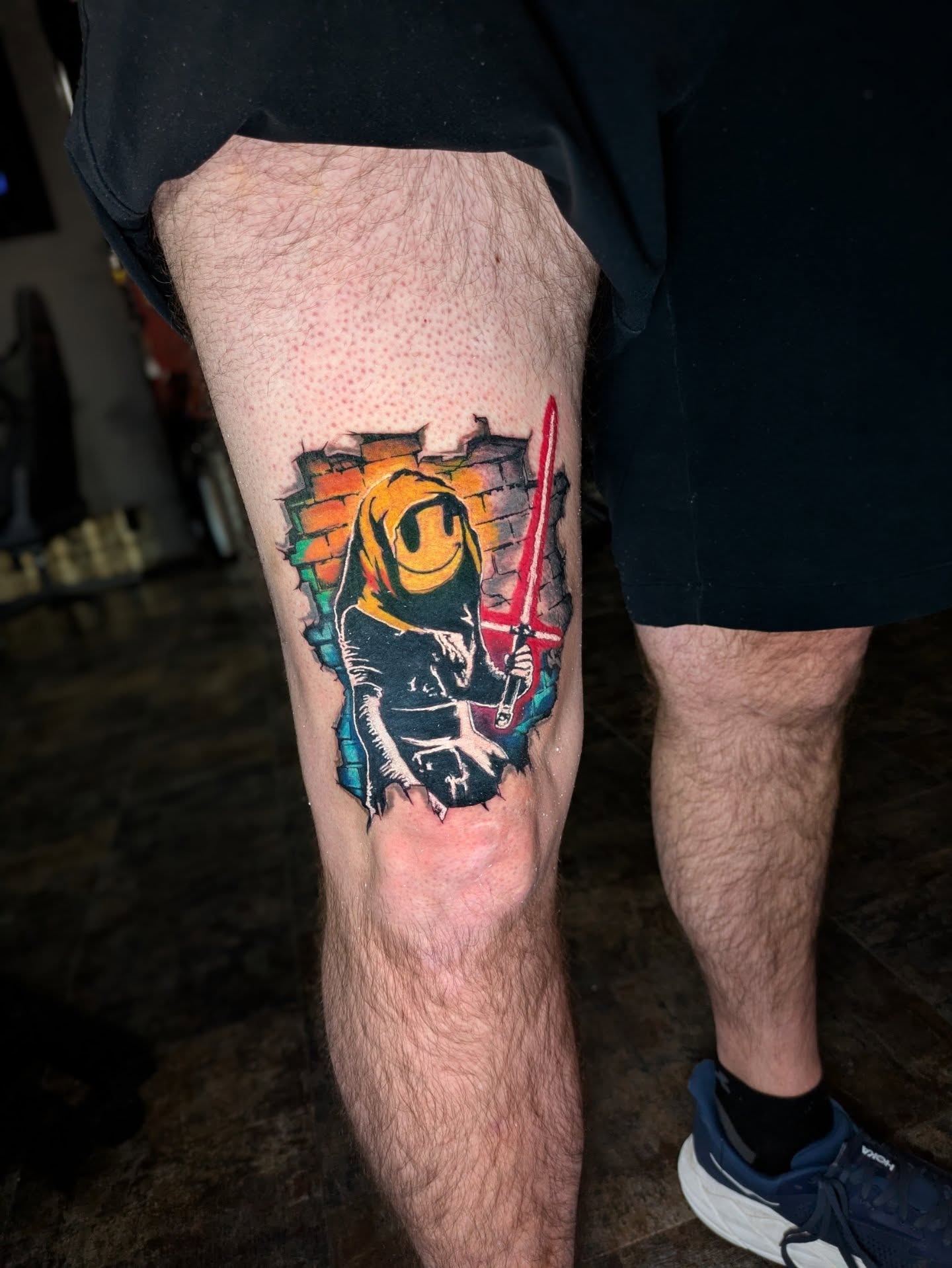 Tattoo by @beebe_artistry — dotwork, realism
