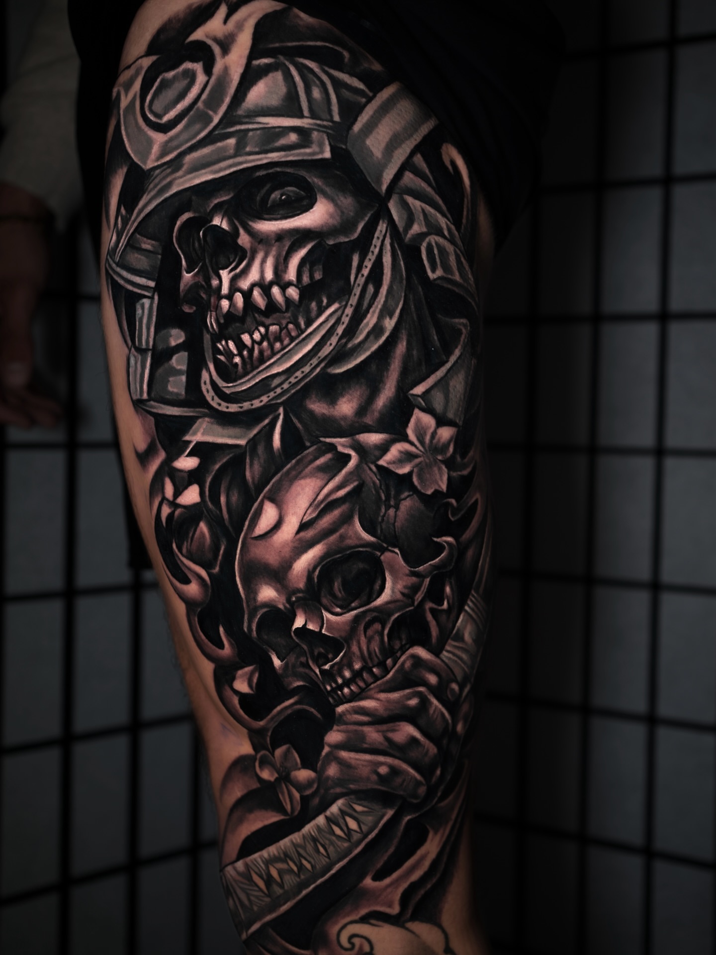 Tattoo by @juan_arias_art — black_and_grey, realism