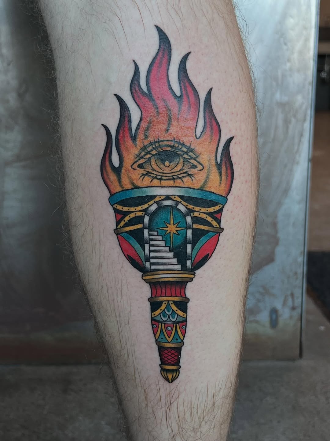 Tattoo by @tattoosbysierranicolemn — neo_traditional, black_and_grey