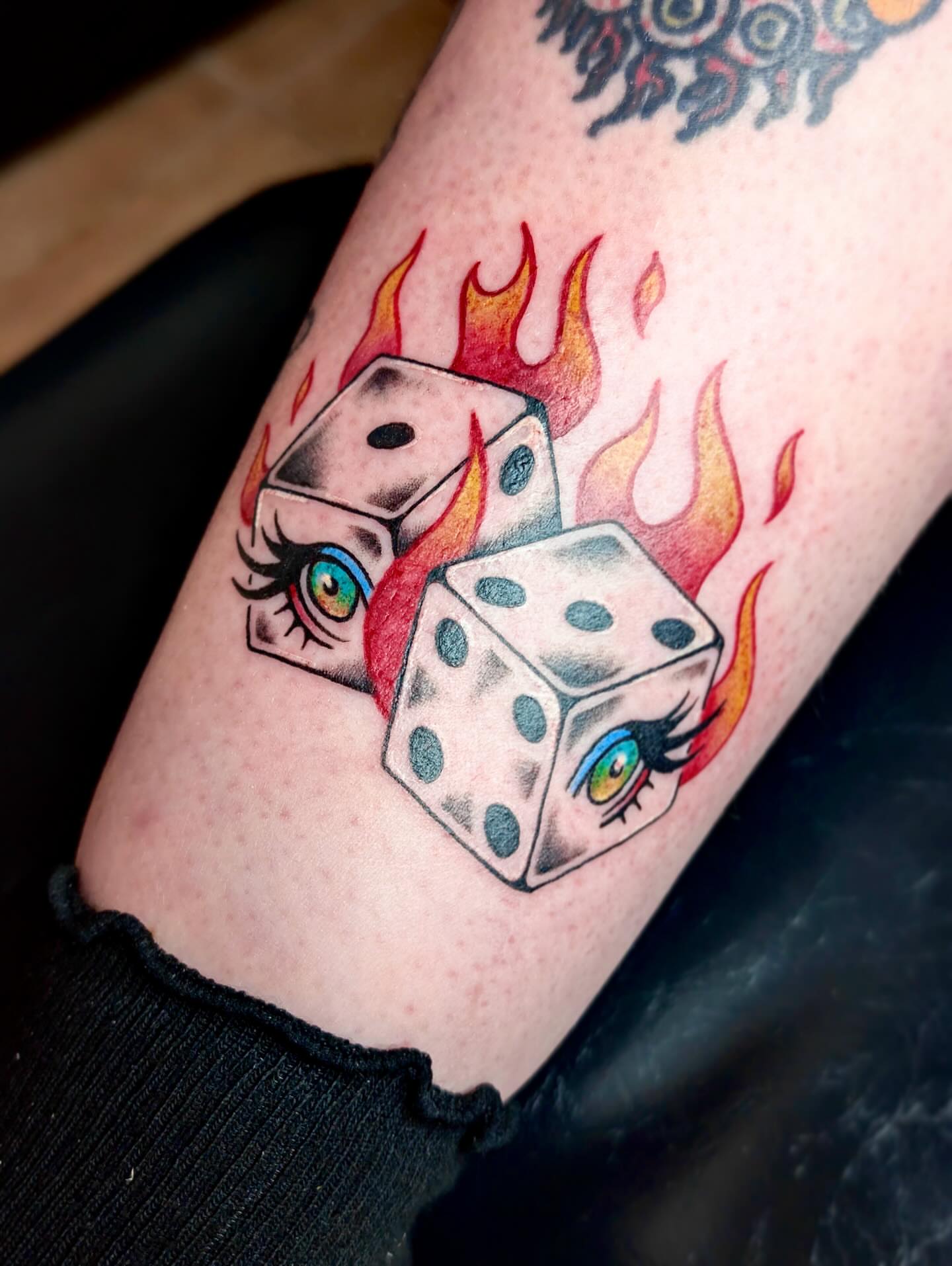 Tattoo by @bloodmilkandhoney — american_traditional