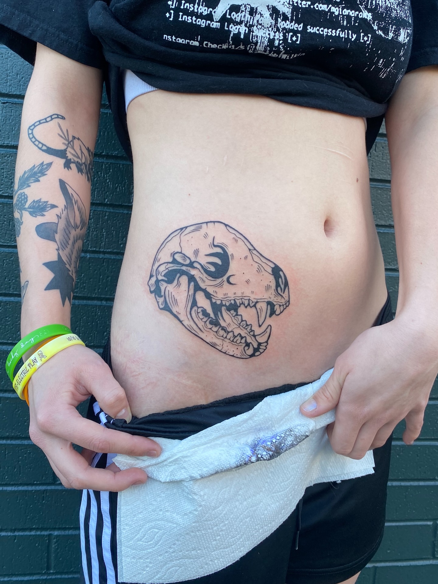 Tattoo by @lemonboyinks — black_and_grey
