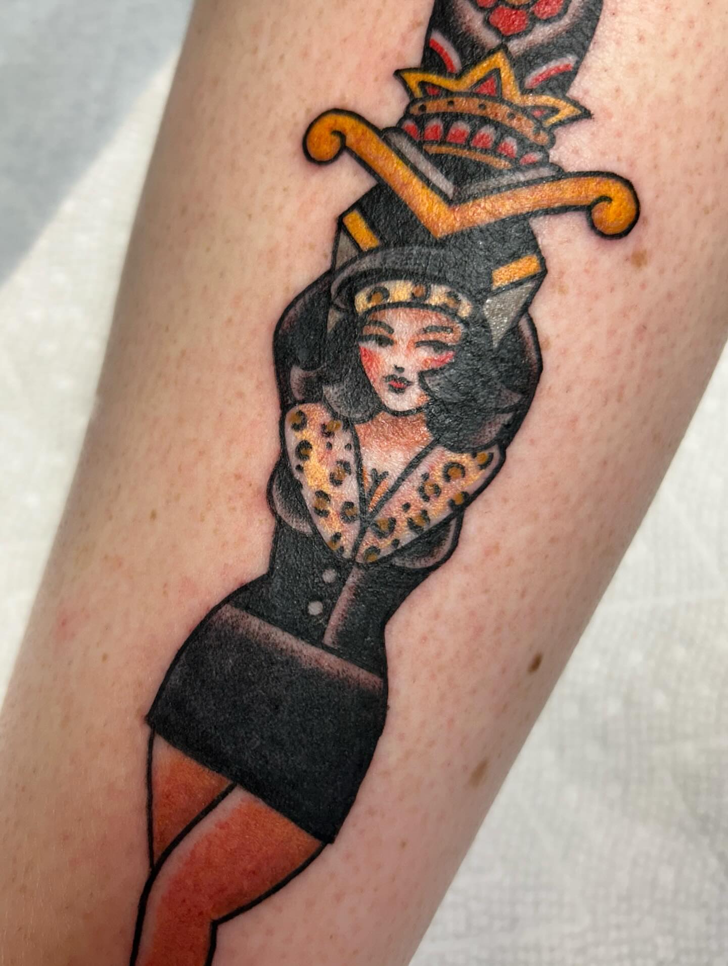 Tattoo by @missfinetattoo — american_traditional