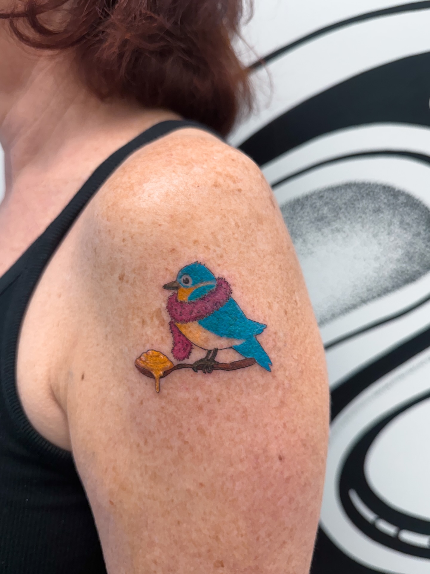 Tattoo by @natalierosas_ โ dotwork