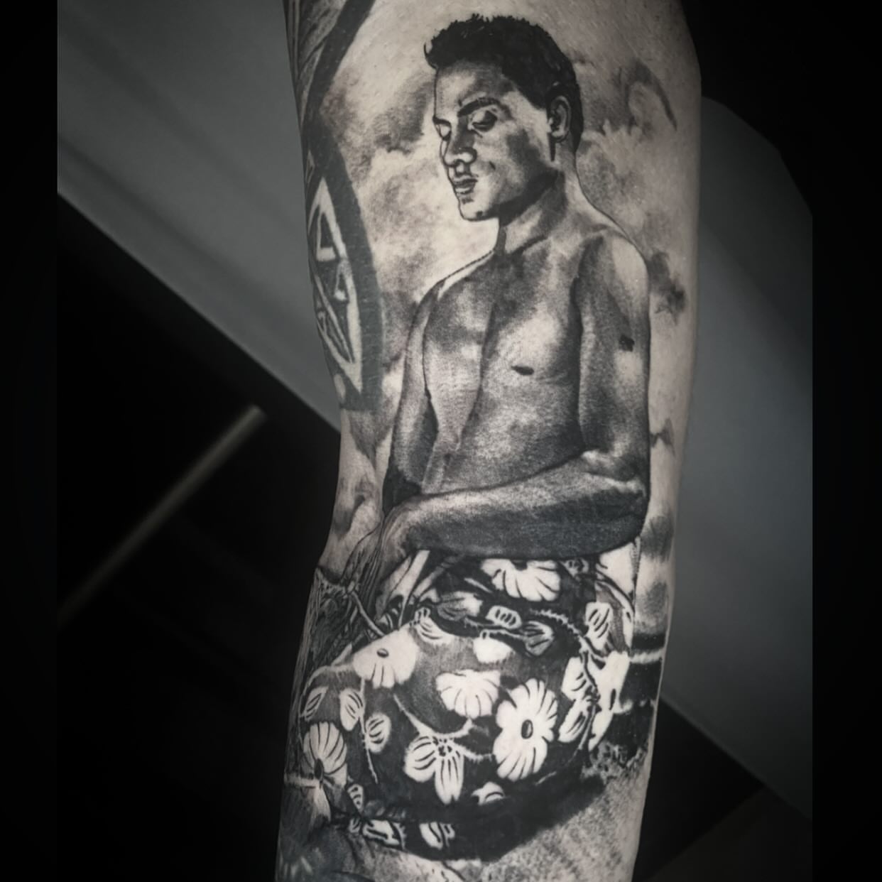 Tattoo by @crojasart — black_and_grey, realism