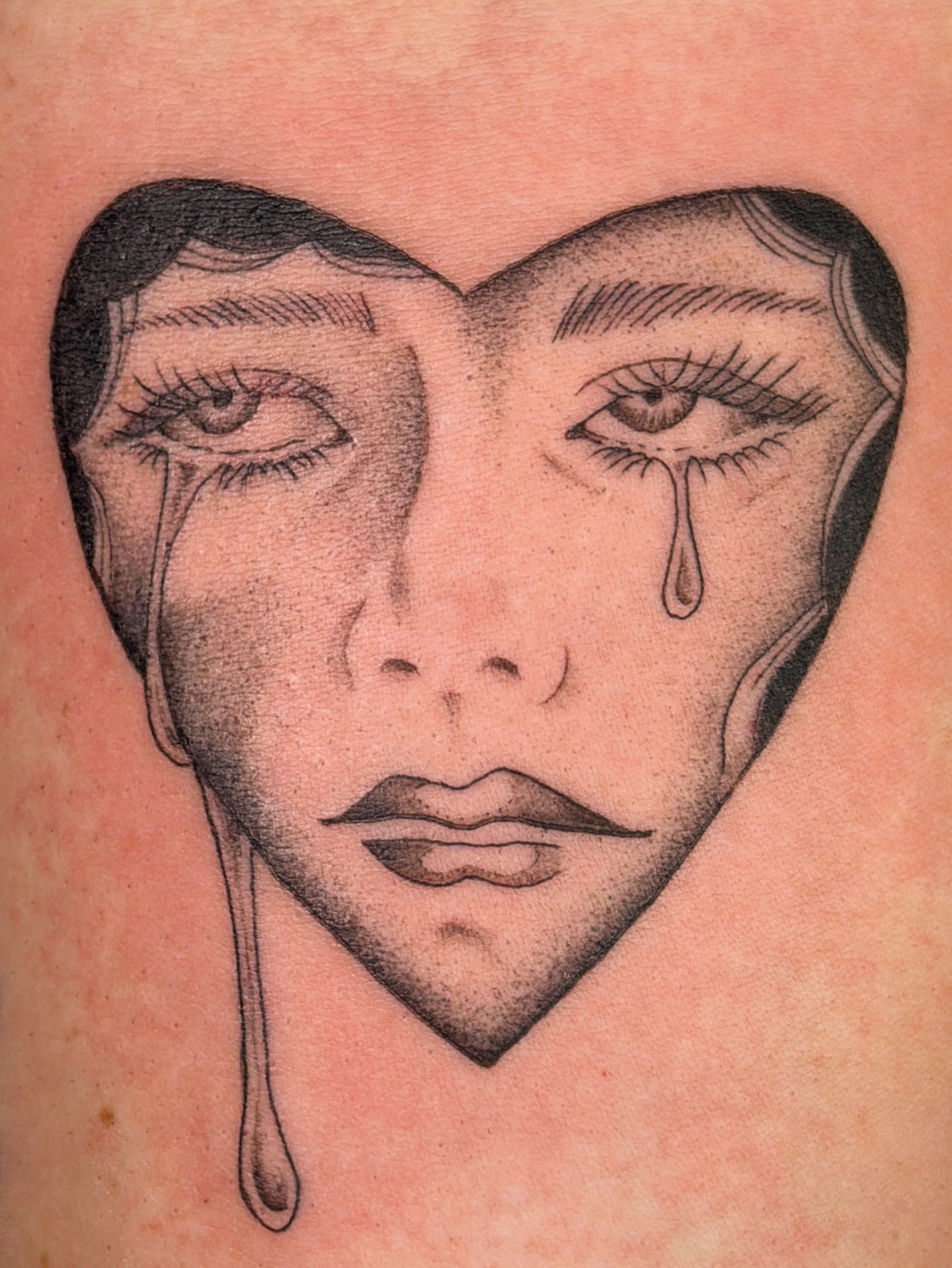 Tattoo by @hayleythomastattoos — dotwork, realism