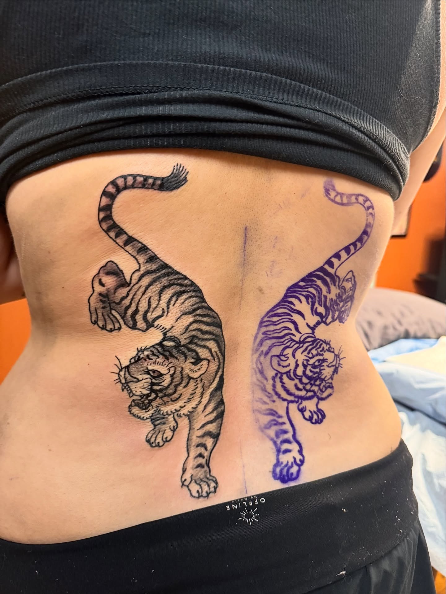Tattoo by @crybabygoblin666 โ black_and_grey