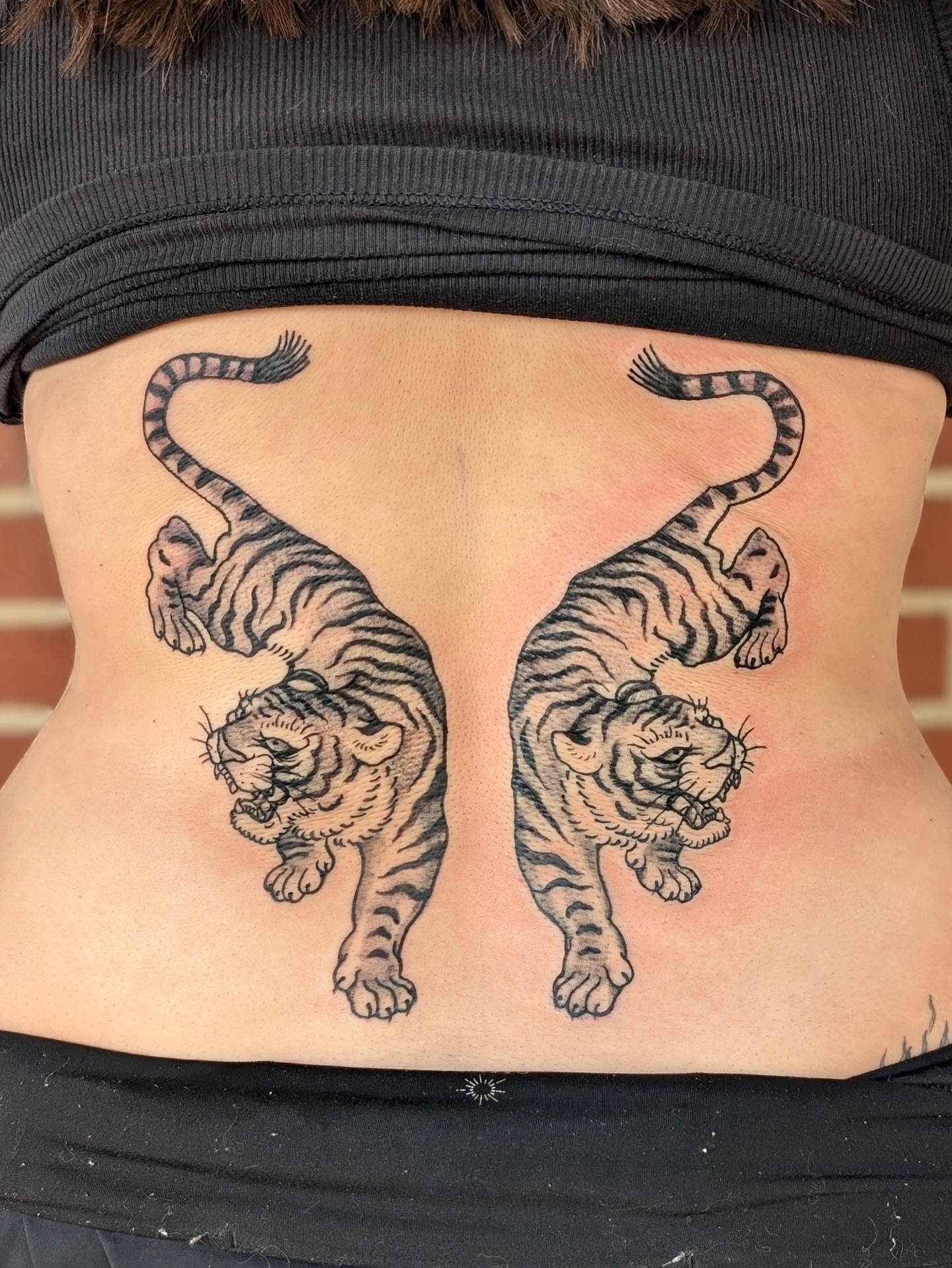 Tattoo by @crybabygoblin666 โ black_and_grey