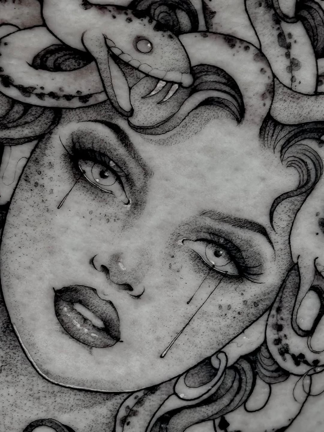 Tattoo by @inkedby_daltonalexandria — black_and_grey, realism