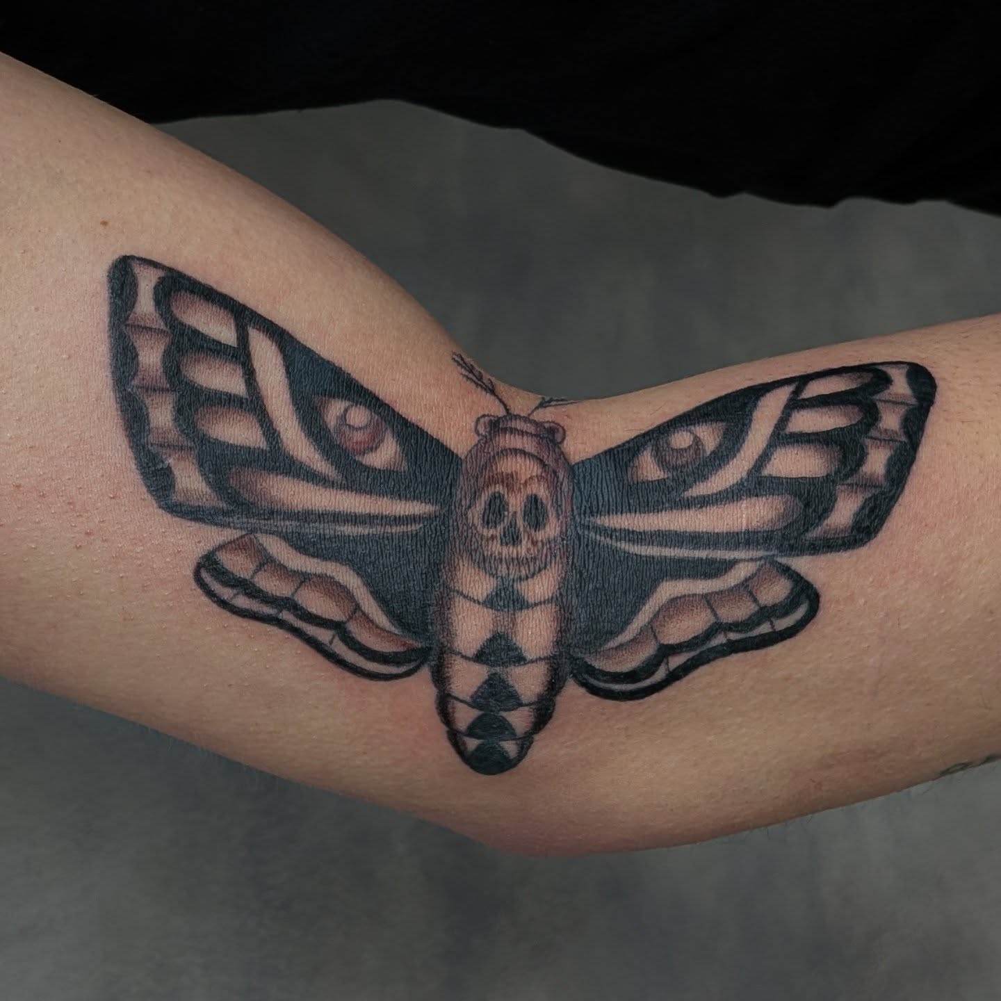 Tattoo by @jadektattoos — american_traditional, black_and_grey