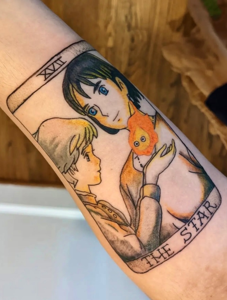 Tattoo by @crybabygoblin666 โ anime