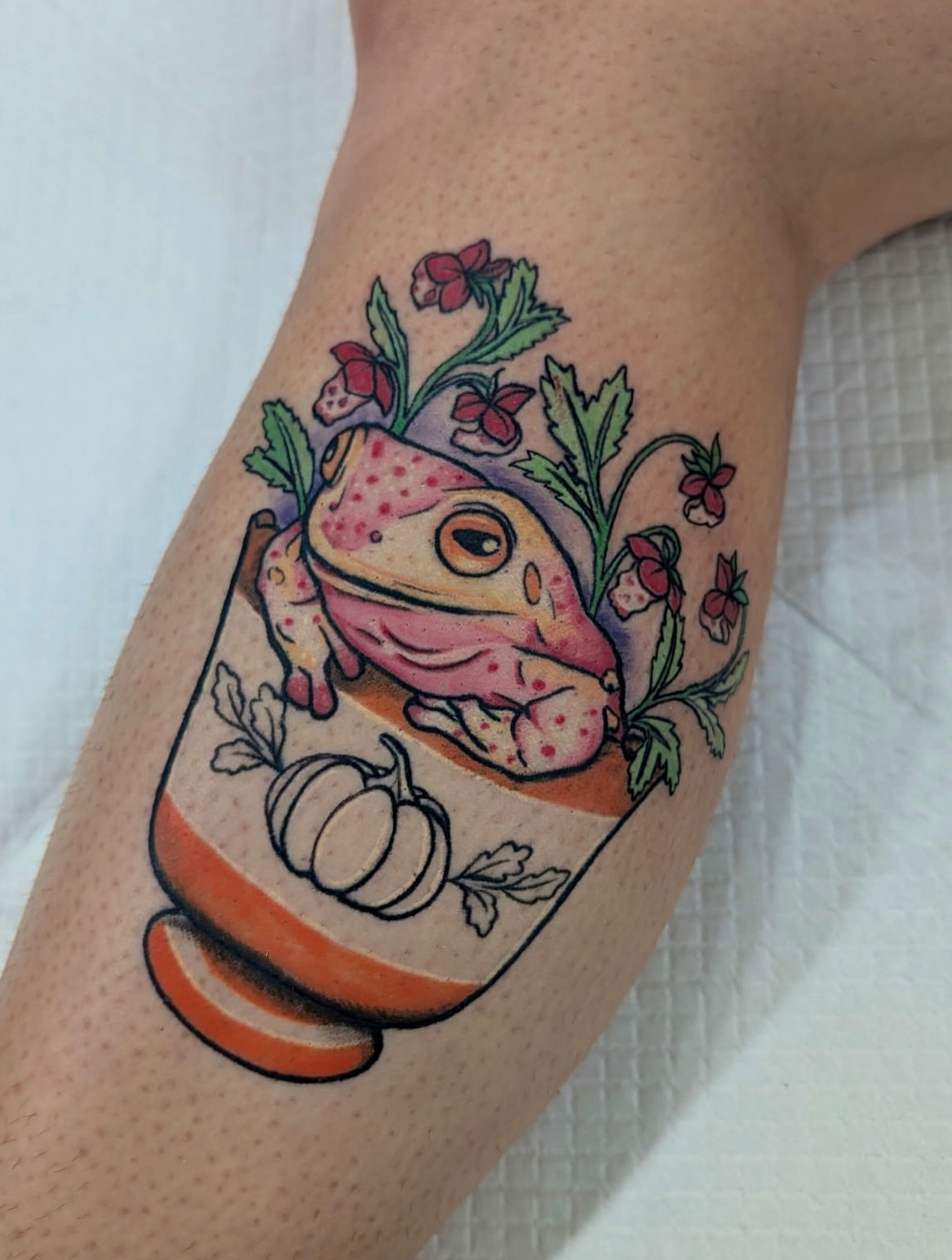 Tattoo by @crybabygoblin666 โ new_school, illustrative