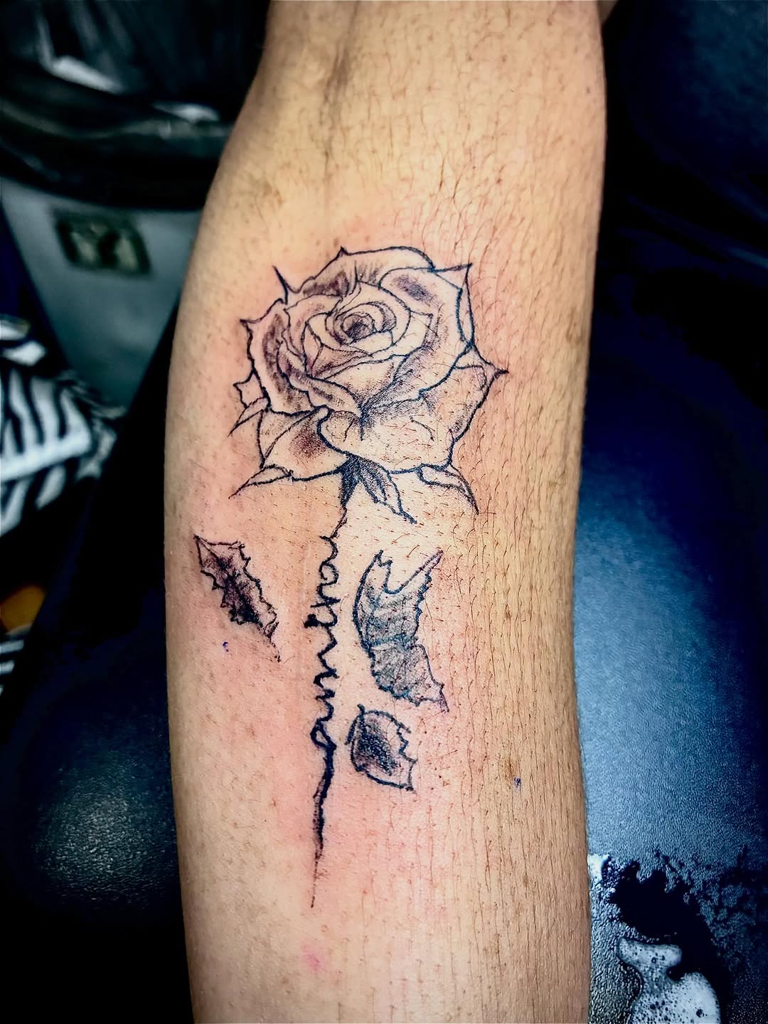 Tattoo by @mx.sweetteetatts โ lettering_script