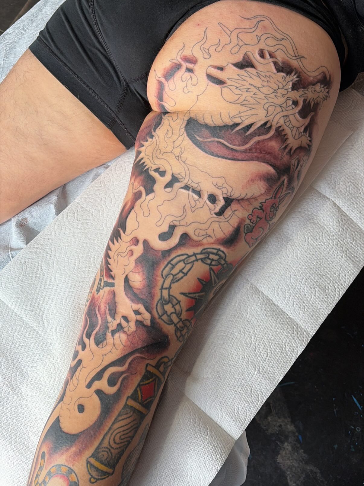 Tattoo by @elmertattoos — japanese_irezumi