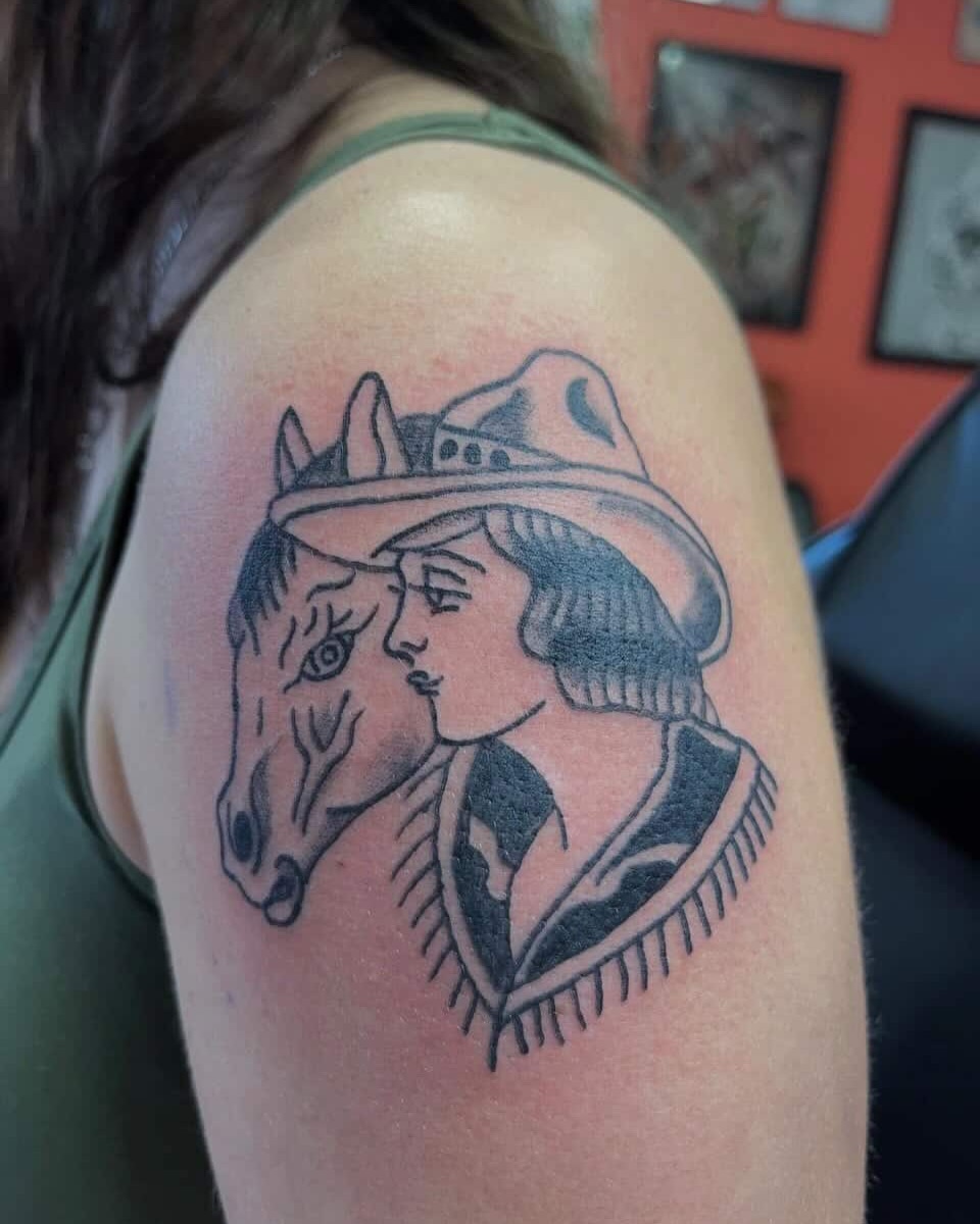 Tattoo by @tattoosicando_ — black_and_grey