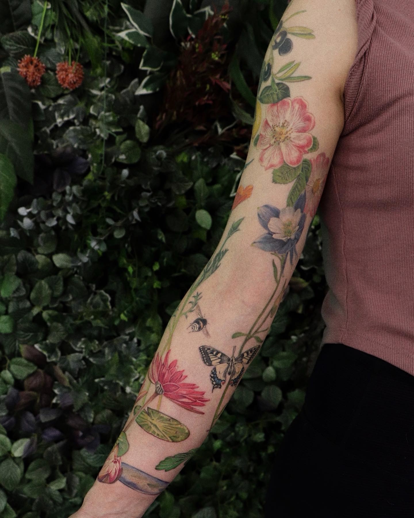 Tattoo by @jieminart — realism, watercolor