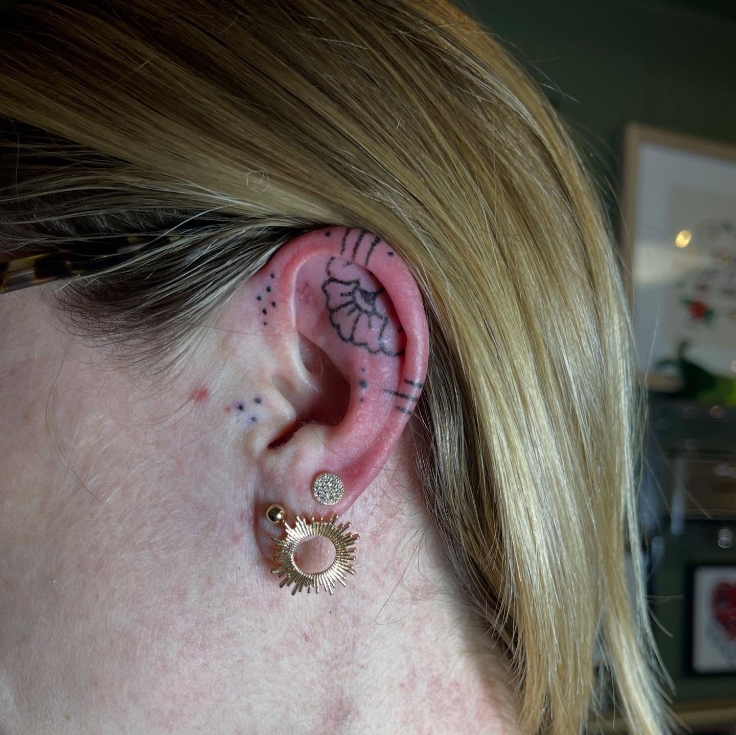 Tattoo by @permanent_pokes_ — dotwork