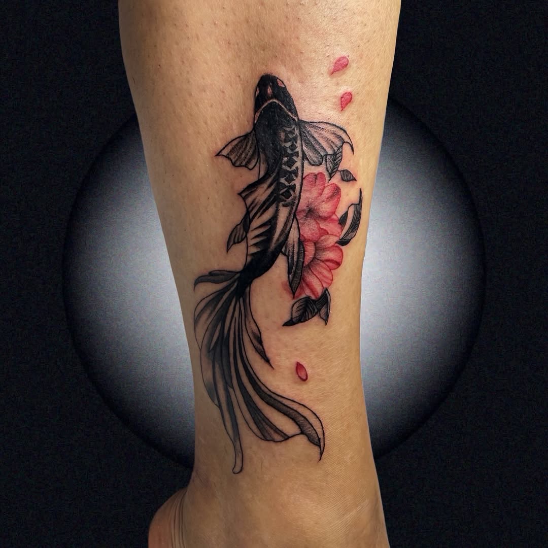 Tattoo by @relicglow_ink — japanese_irezumi, black_and_grey