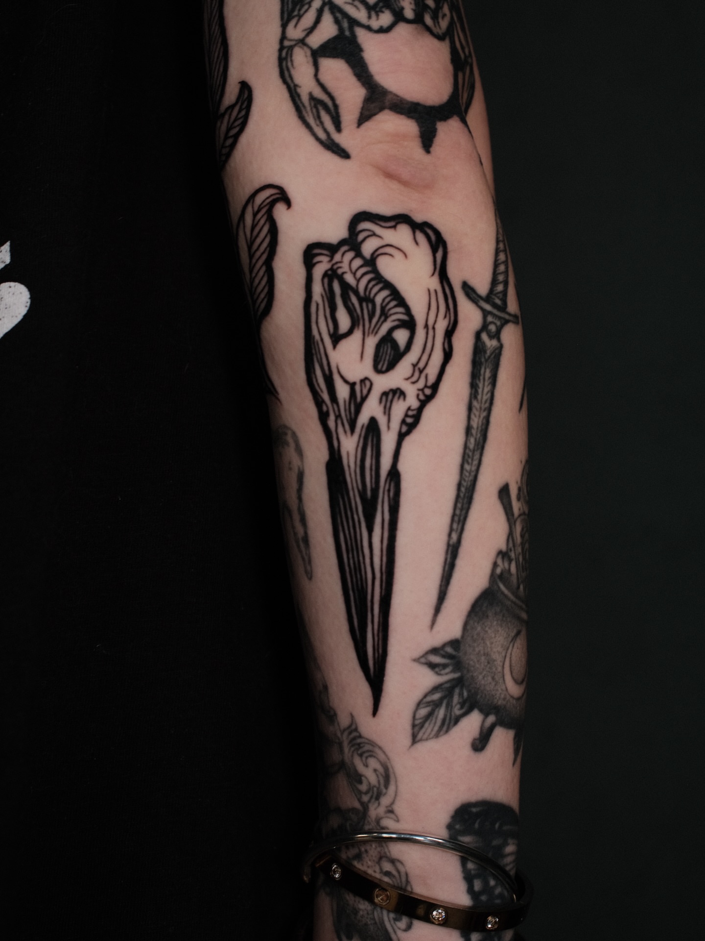 Tattoo by @staydoomed — black_and_grey