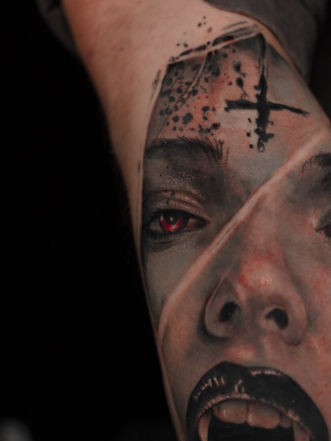 Tattoo by @augiestakes — realism, dark_realism