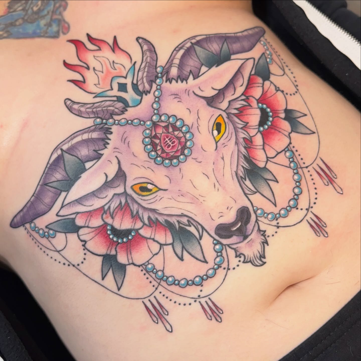 Tattoo by @todoroshetattoos โ american_traditional, dotwork