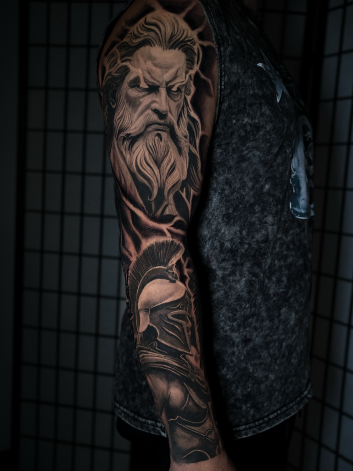 Tattoo by @juan_arias_art — black_and_grey, realism