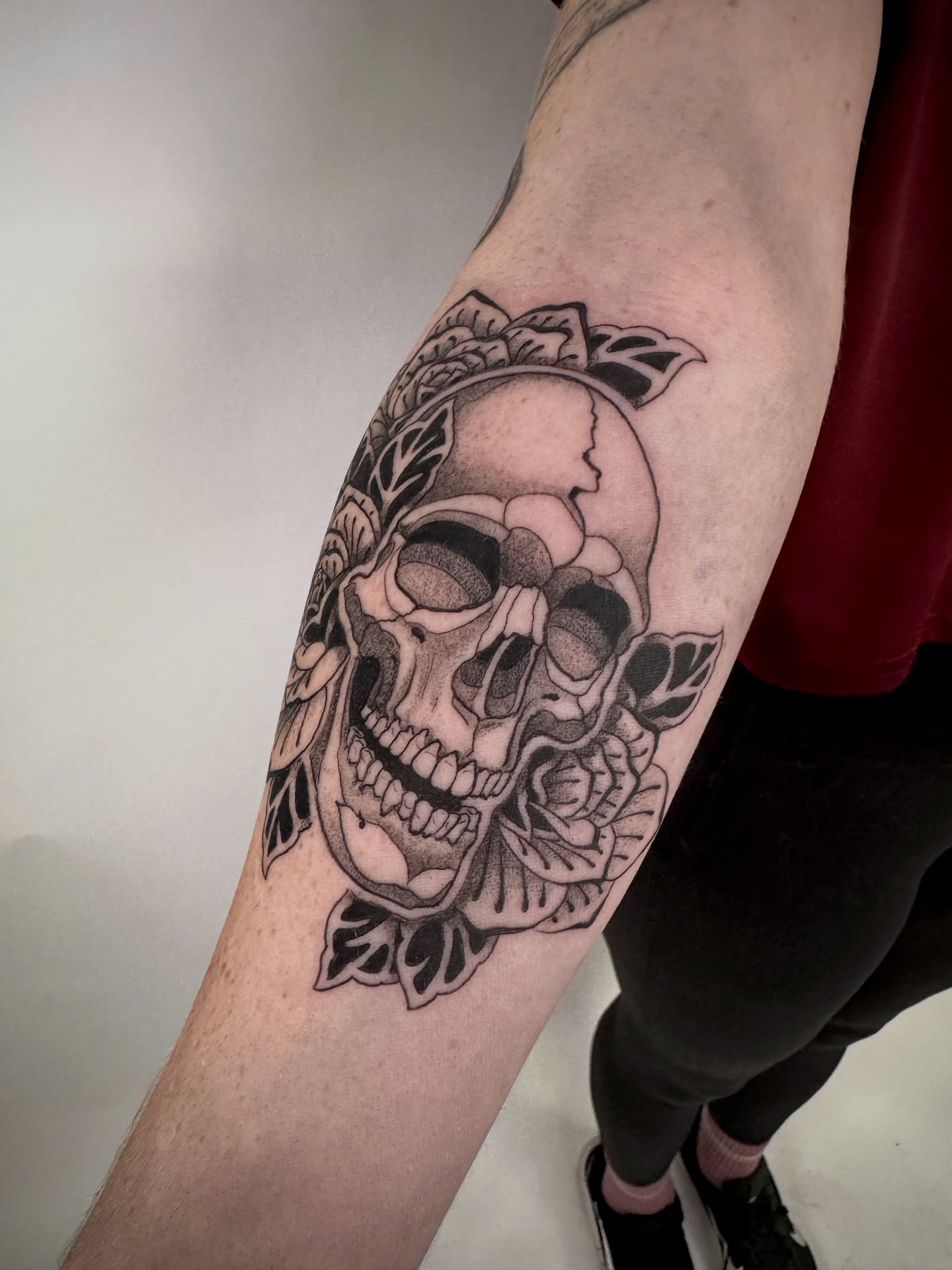 Tattoo by @ghostriverart — black_and_grey, realism
