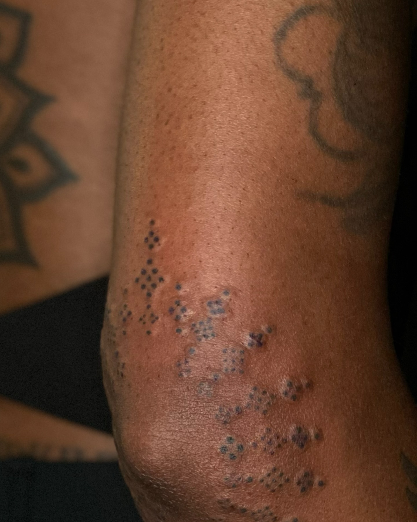 Tattoo by @brujatattooer β dotwork