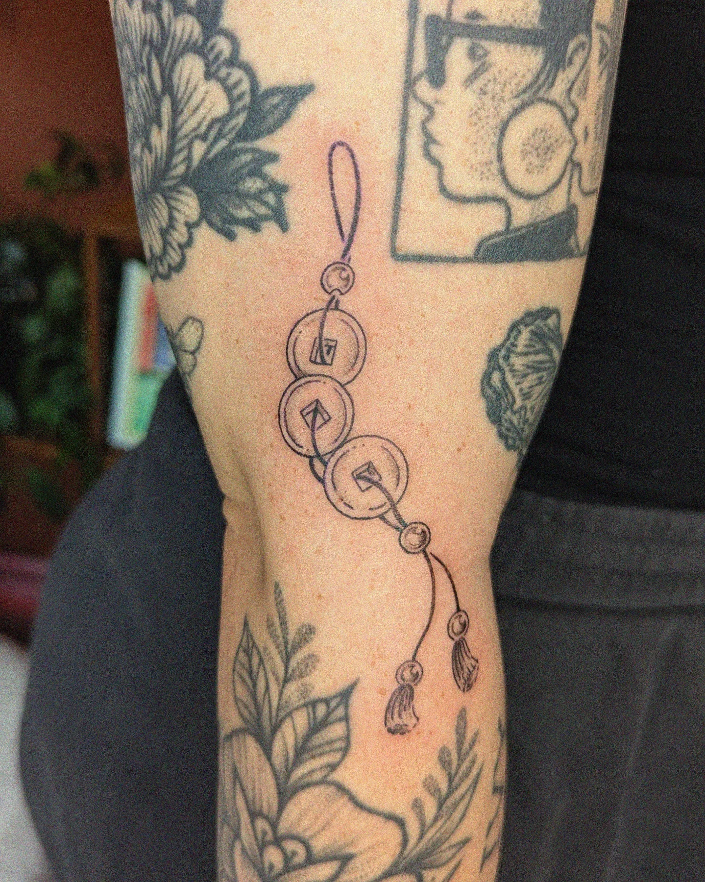 Tattoo by @chop_stick_n_poke — black_and_grey