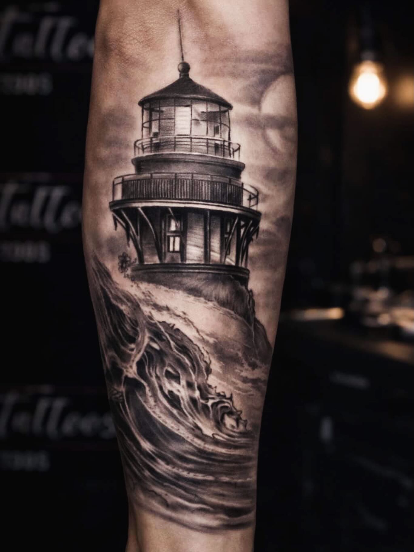 Tattoo by @angeljimeneztattoos — realism, black_and_grey