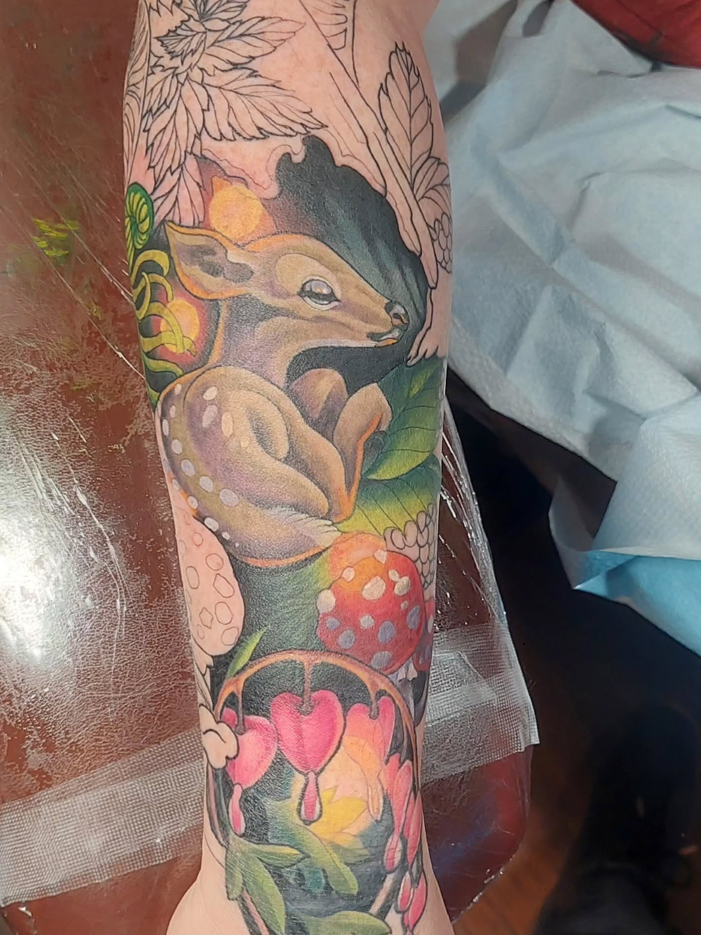 Tattoo by @daniwilsonart — dotwork, realism