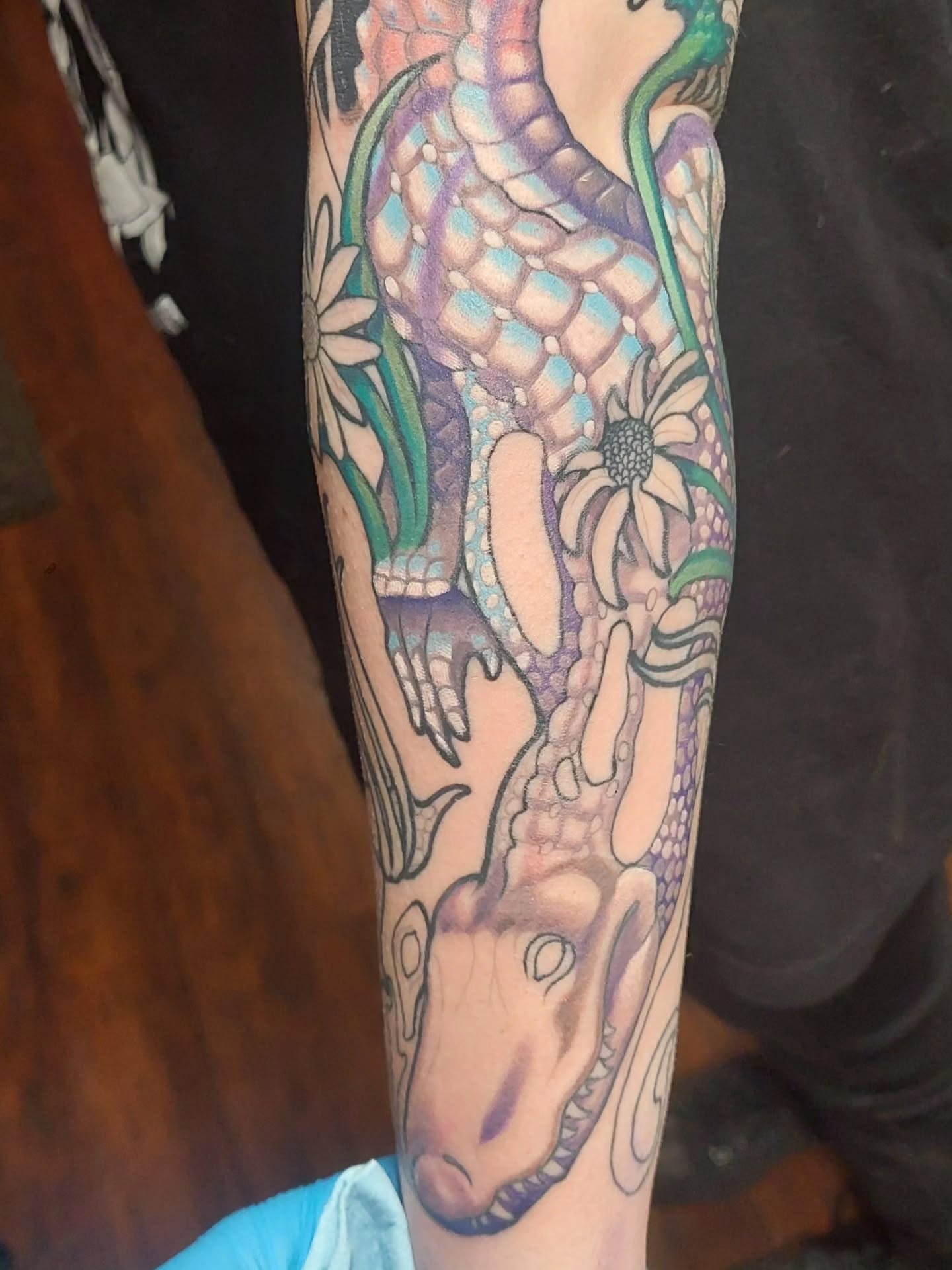 Tattoo by @daniwilsonart — dotwork, realism