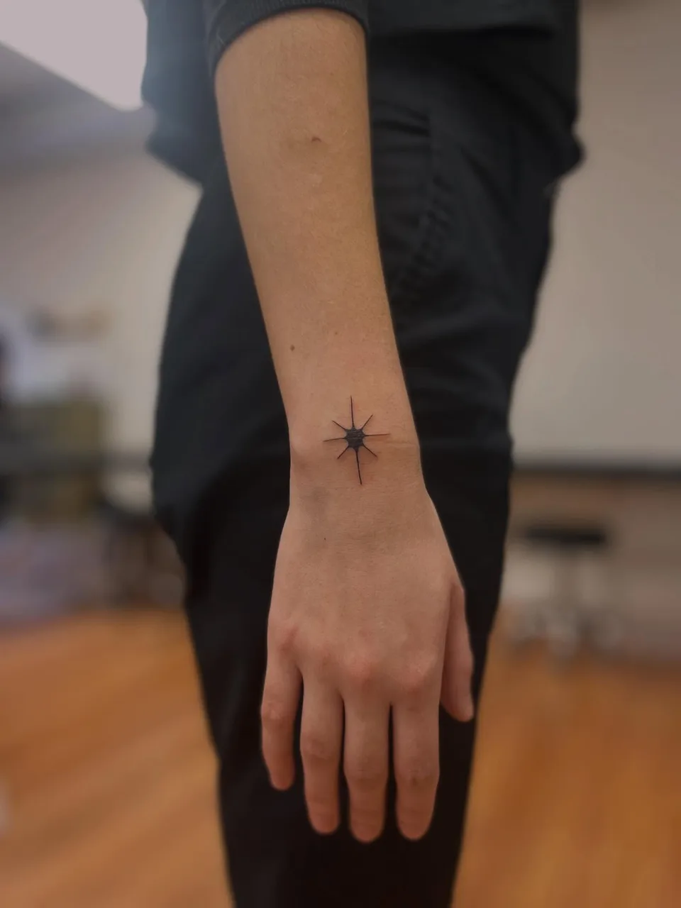 Tattoo by @tattia.tattoos — geometric