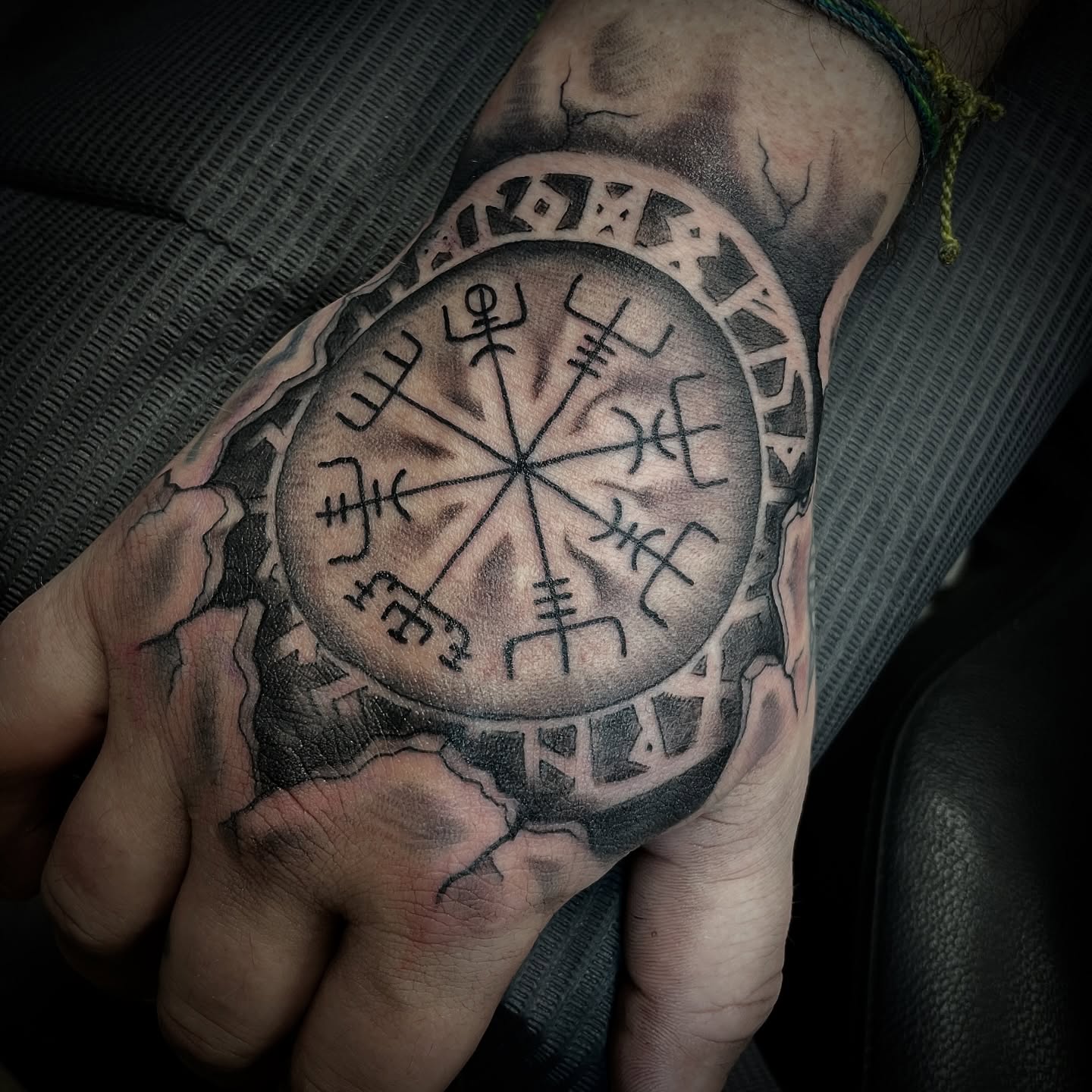 Tattoo by @jasonansley — geometric