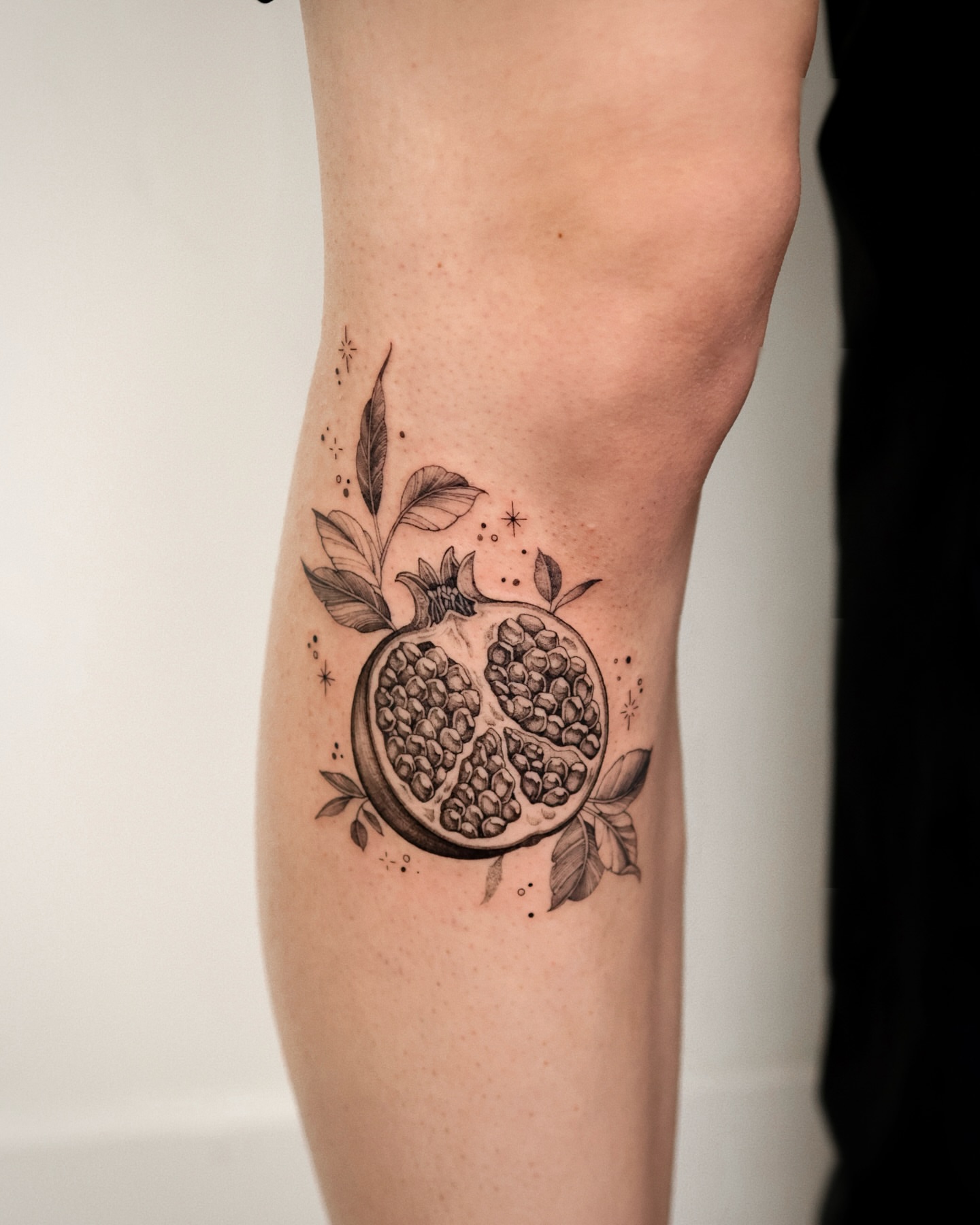 Tattoo by @yulight_tattoo — dotwork, realism