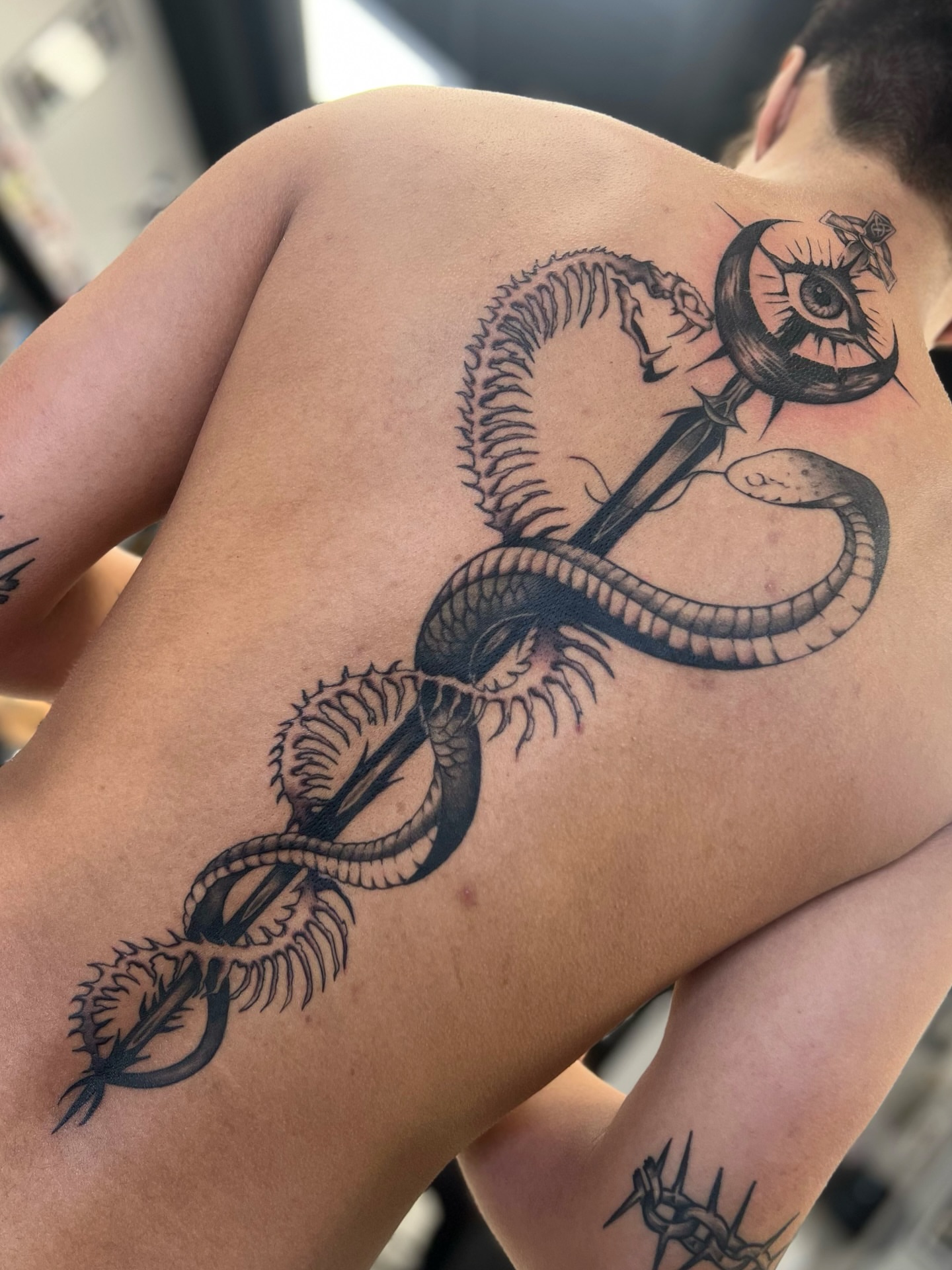 Tattoo by @dahl_house_art — black_and_grey