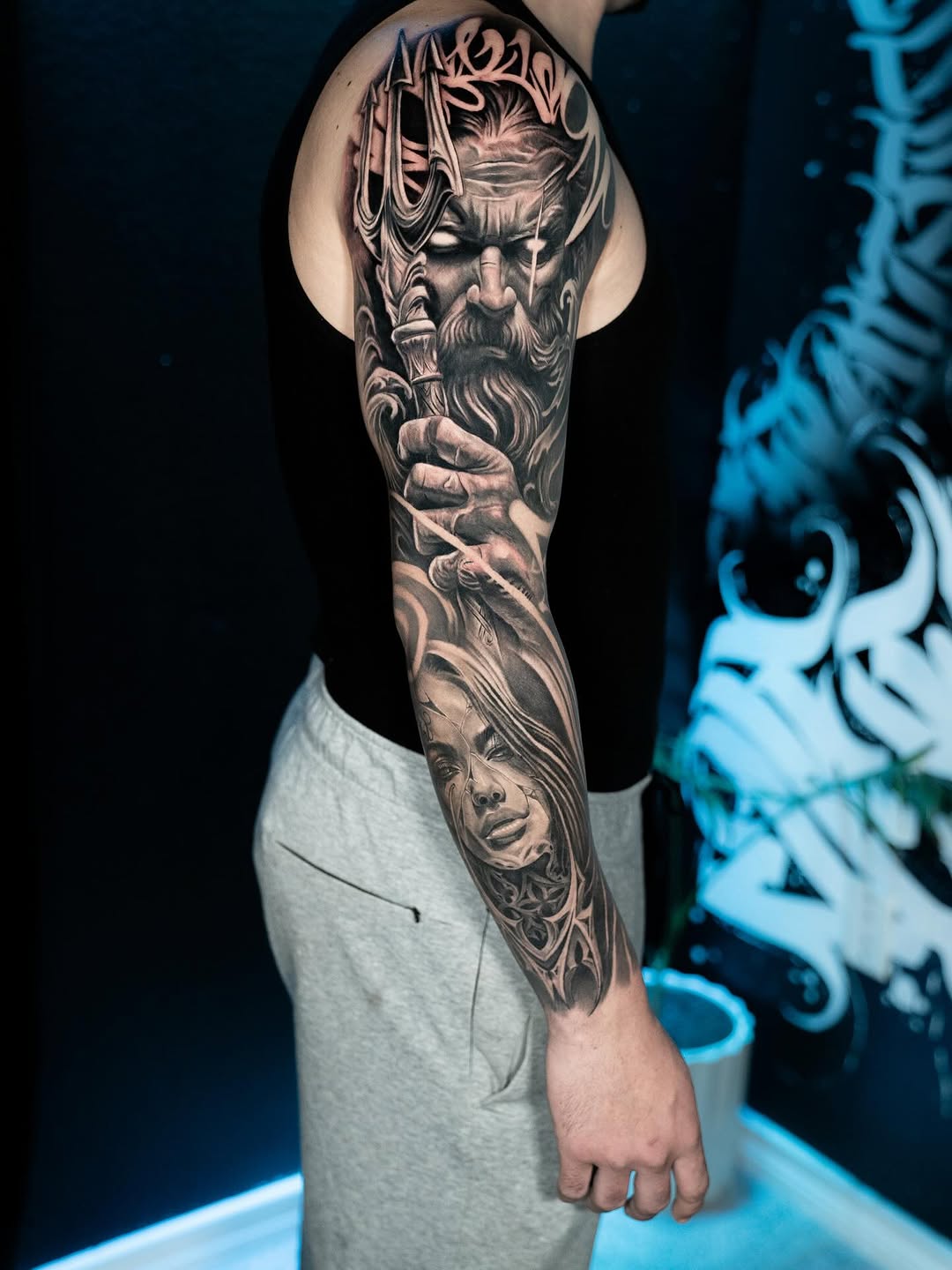 Tattoo by @saekone1 — realism, black_and_grey