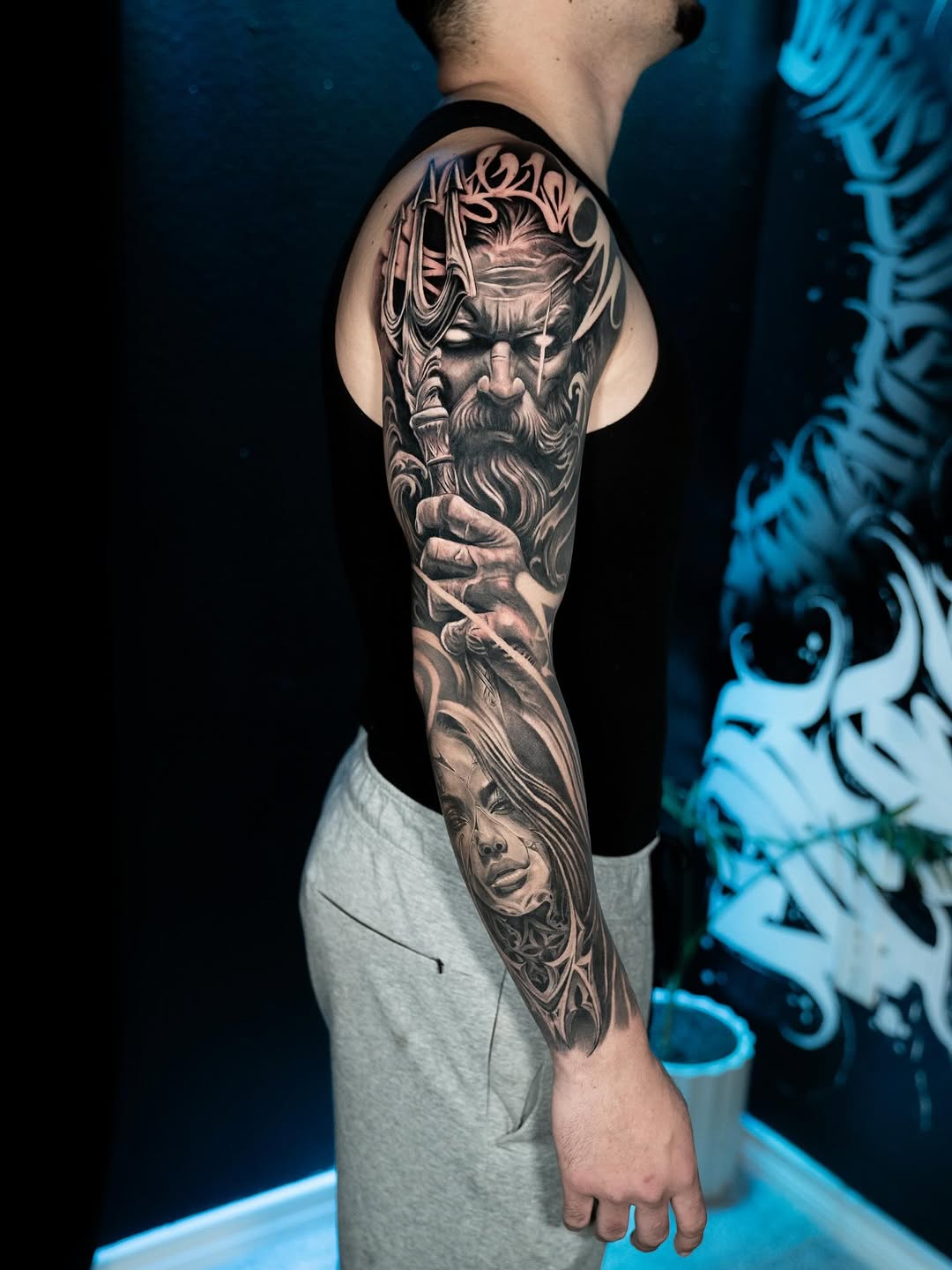 Tattoo by @saekone1 — realism, black_and_grey