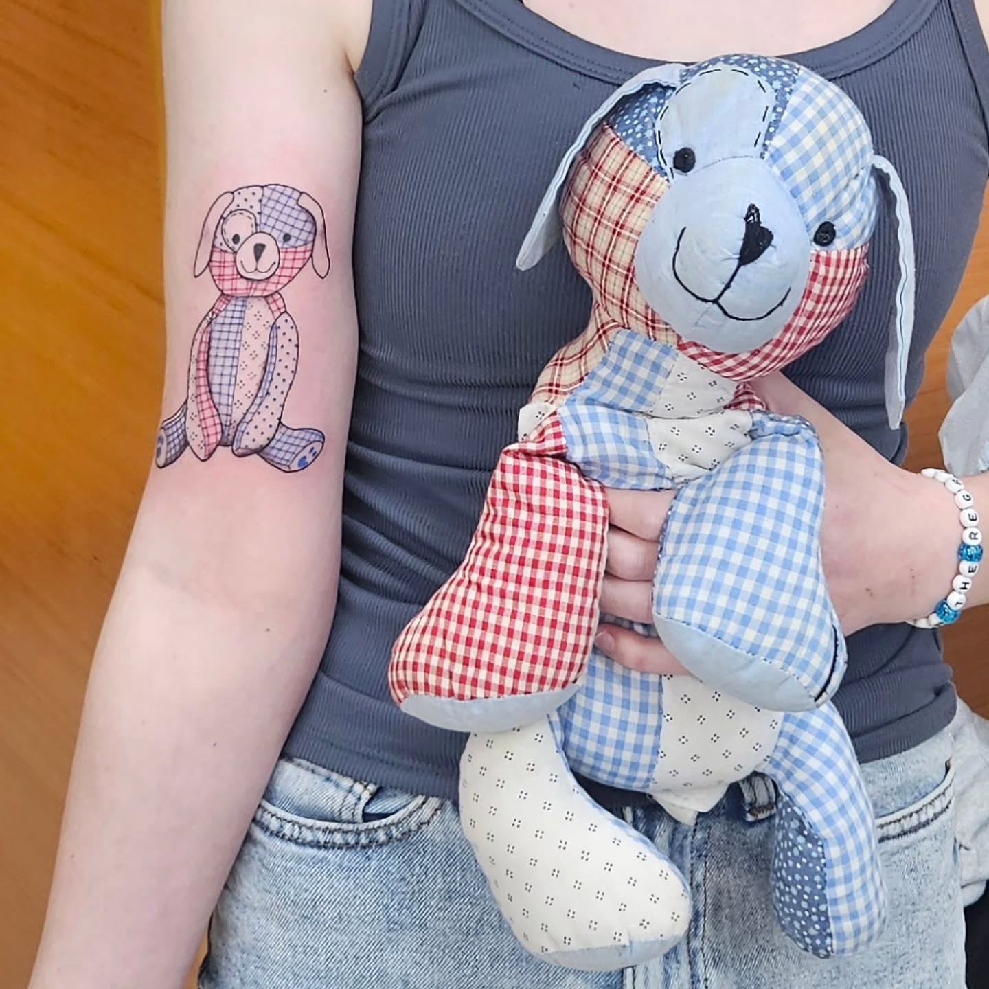 Tattoo by @jordanna_pearl — trash_polka