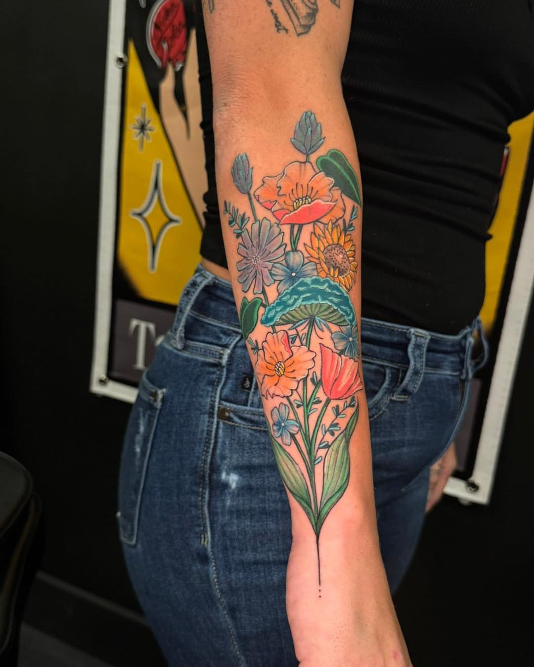 Tattoo by @mischiefinkparlor18 — new_school