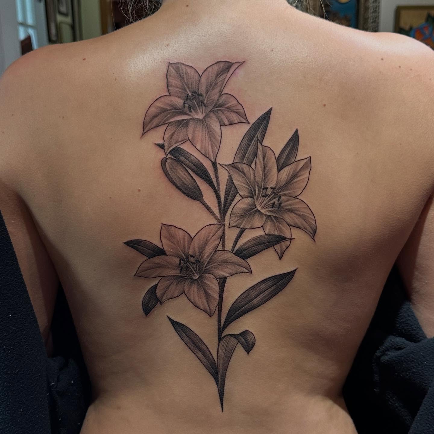 Tattoo by @abigail_bowen_tattoos — black_and_grey