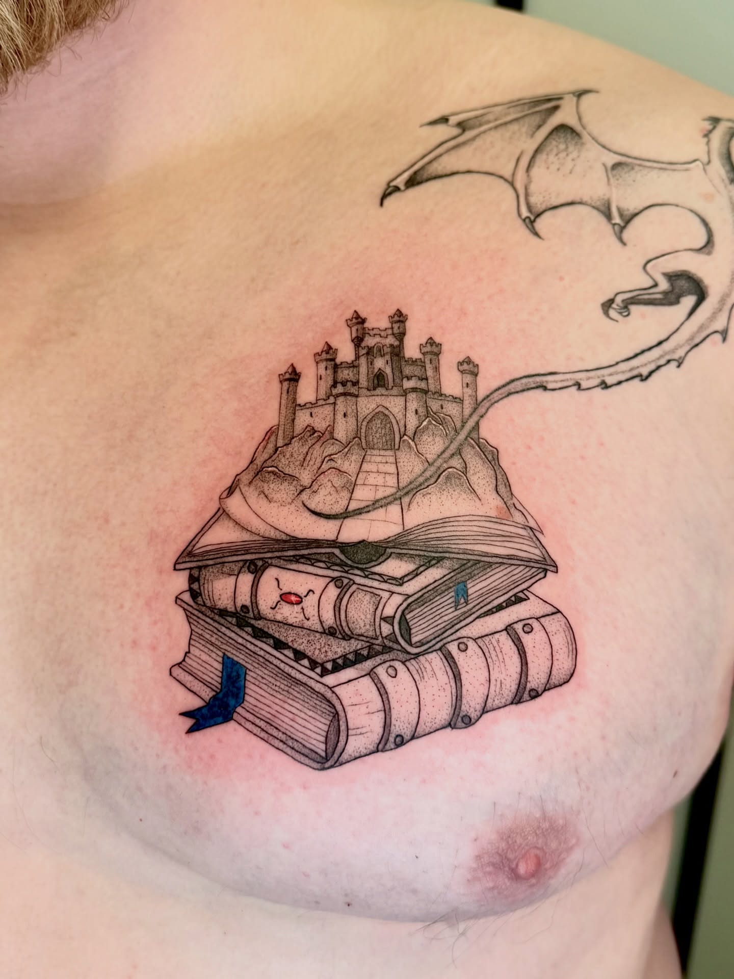 Tattoo by @puratinta4u — dotwork, realism