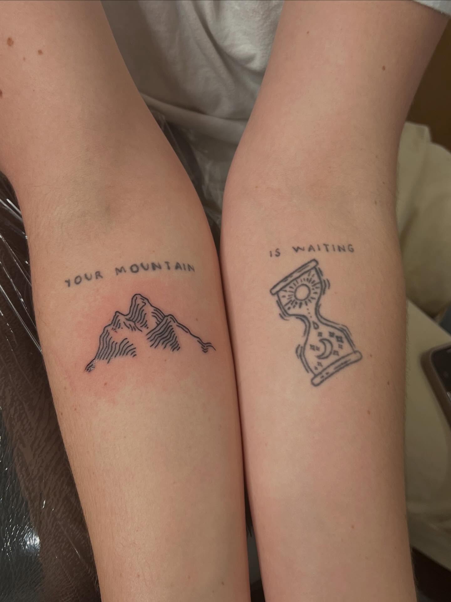 Tattoo by @lynk.art — minimalist, lettering_script