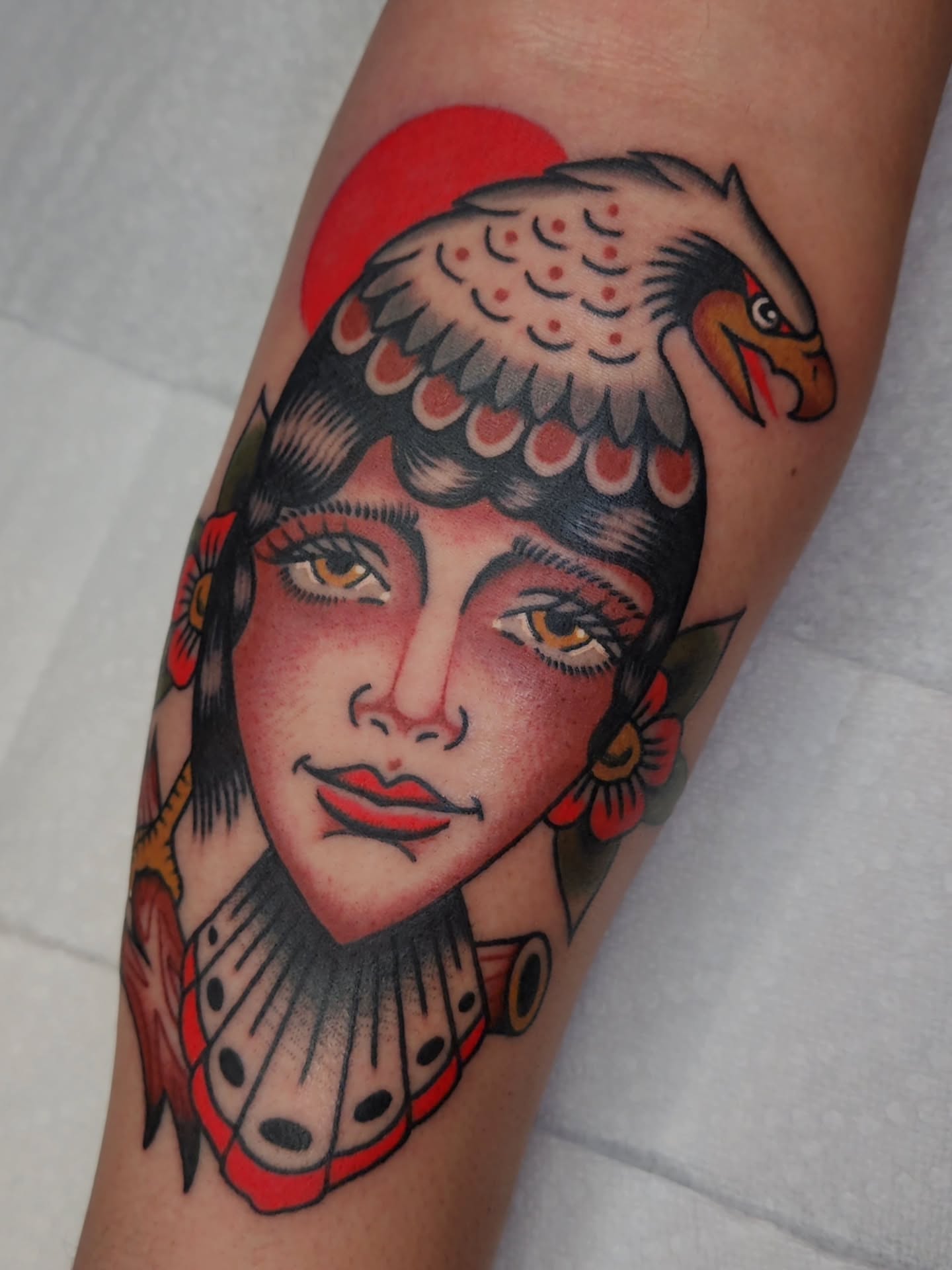 Tattoo by @adambarnestattooer โ american_traditional