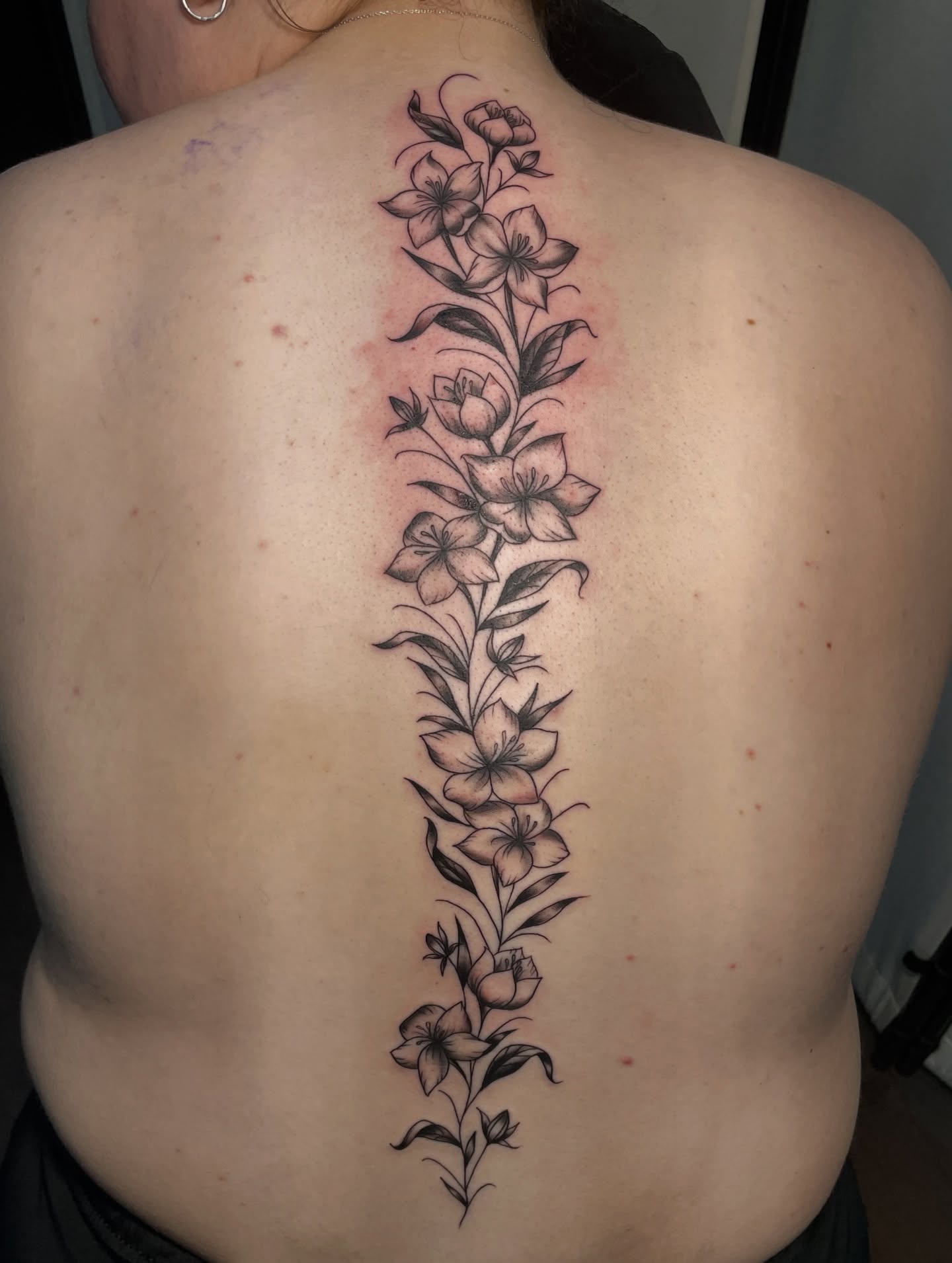Tattoo by @skullinkmarie β black_and_grey