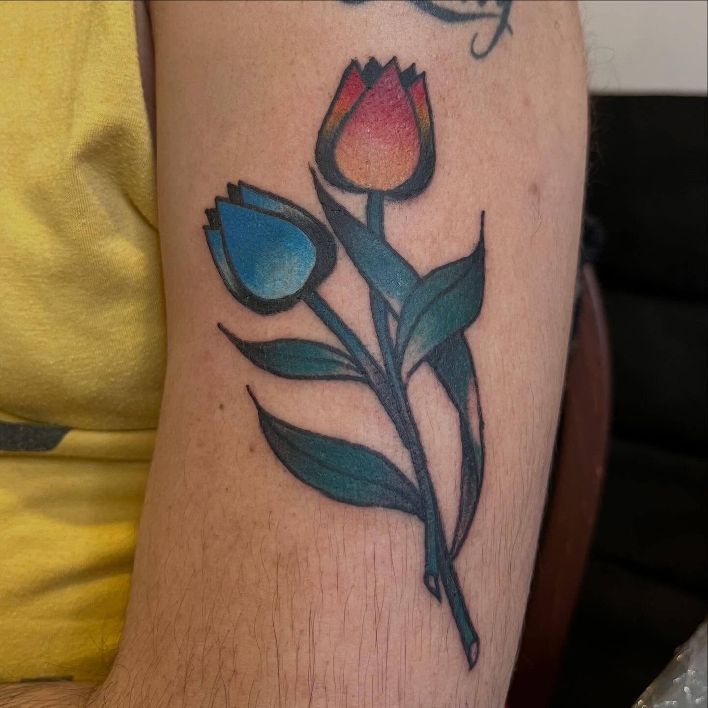 Tattoo by @carlosmoralesink — new_school
