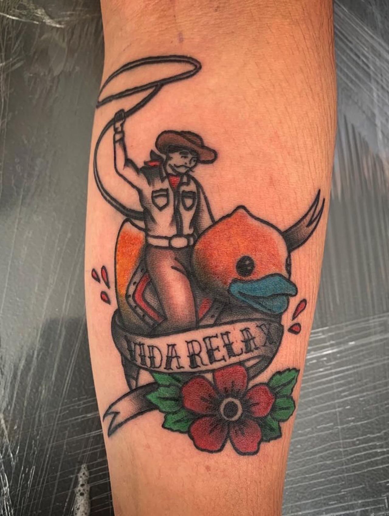 Tattoo by @carlosmoralesink — american_traditional