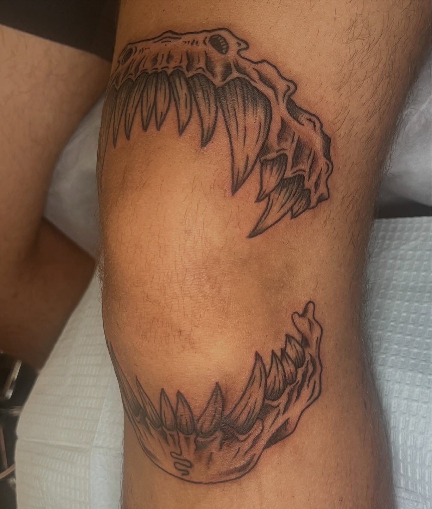 Tattoo by @bbcrla — black_and_grey