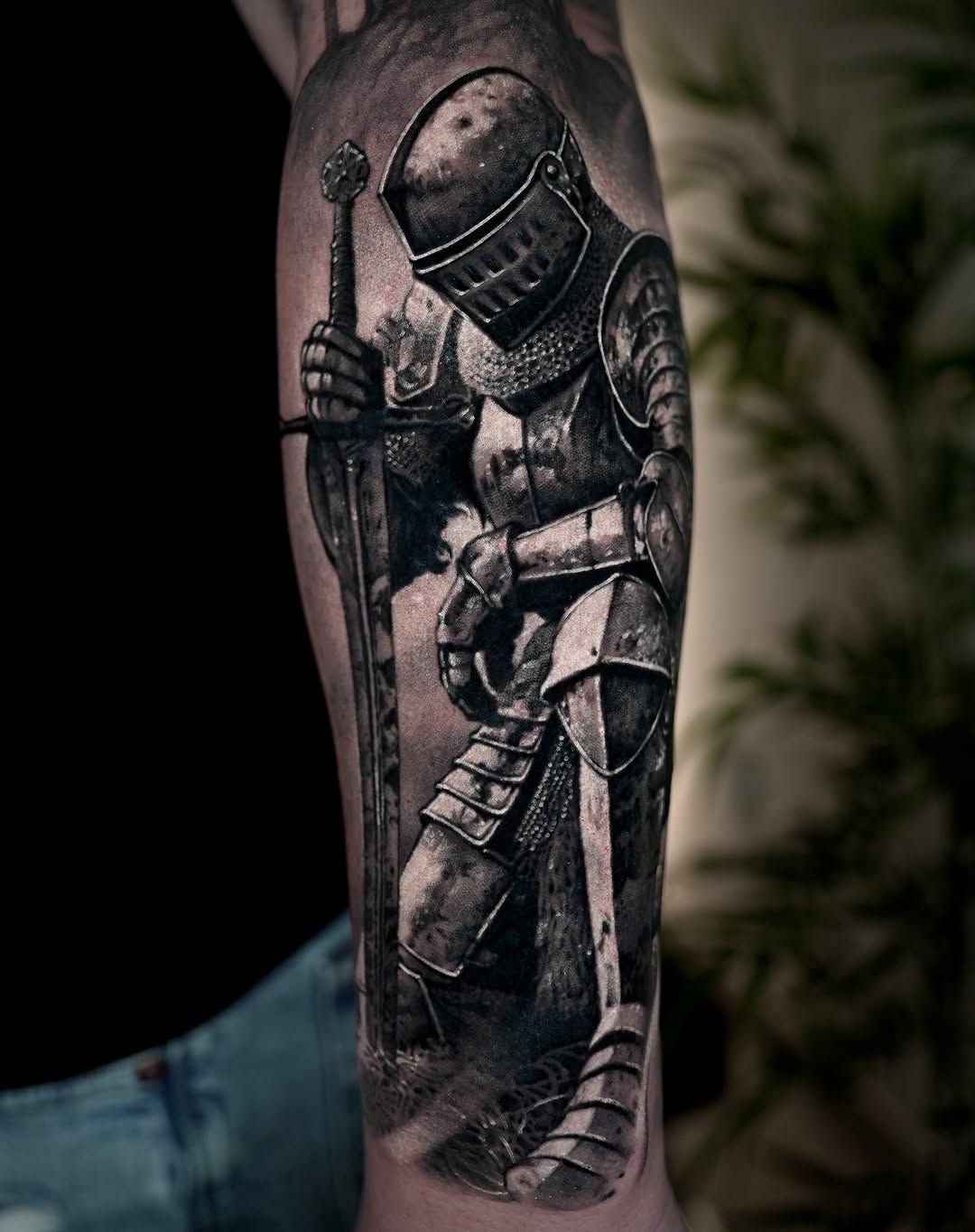 Tattoo by @alitto.art.tattoos — realism, black_and_grey